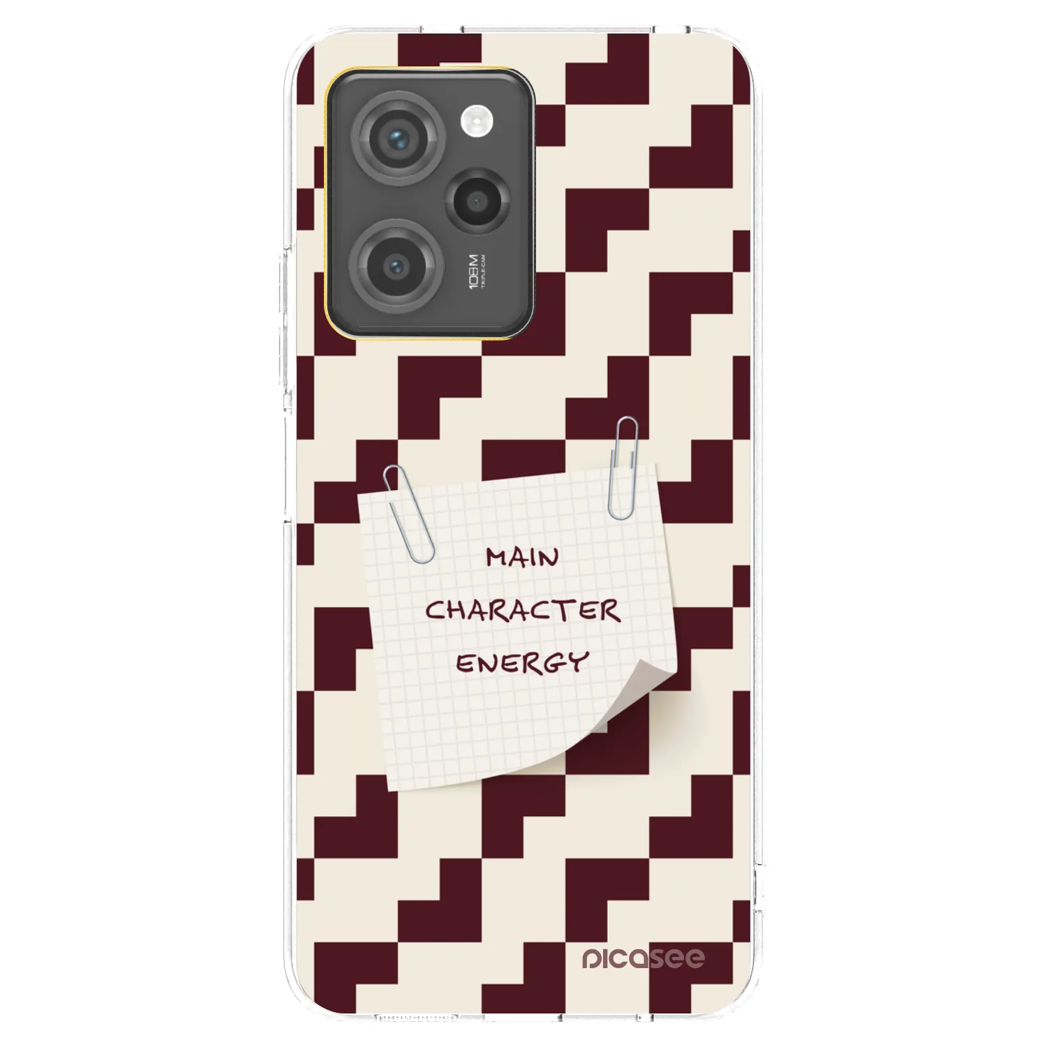 Picasee silikonowe czarne etui na Xiaomi Poco X5 Pro - Lead Role