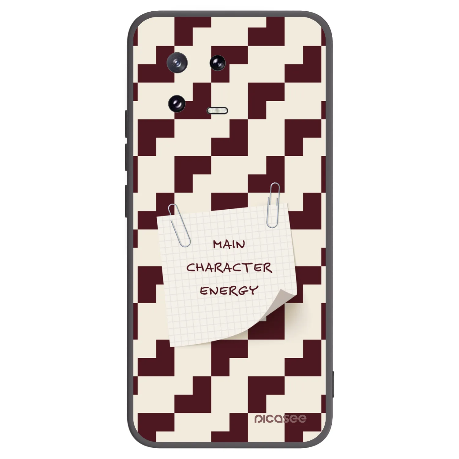 Picasee silikonowe czarne etui na Xiaomi 13 Pro - Lead Role