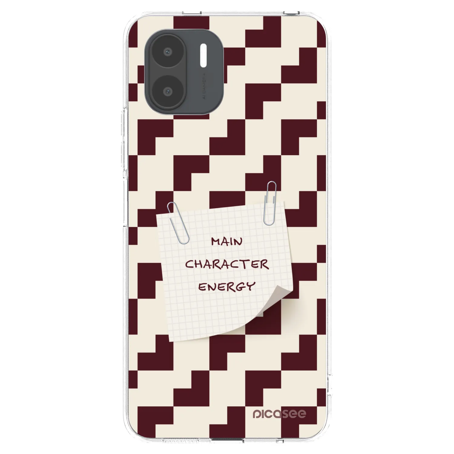 Picasee silikonowe przeźroczyste etui na Xiaomi Redmi A2 - Lead Role