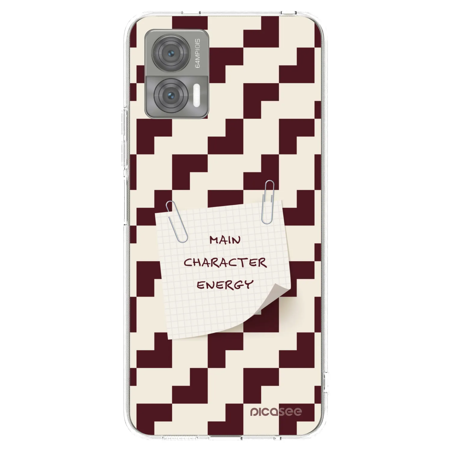 Picasee silikonowe przeźroczyste etui na Motorola Edge 30 Neo - Lead Role