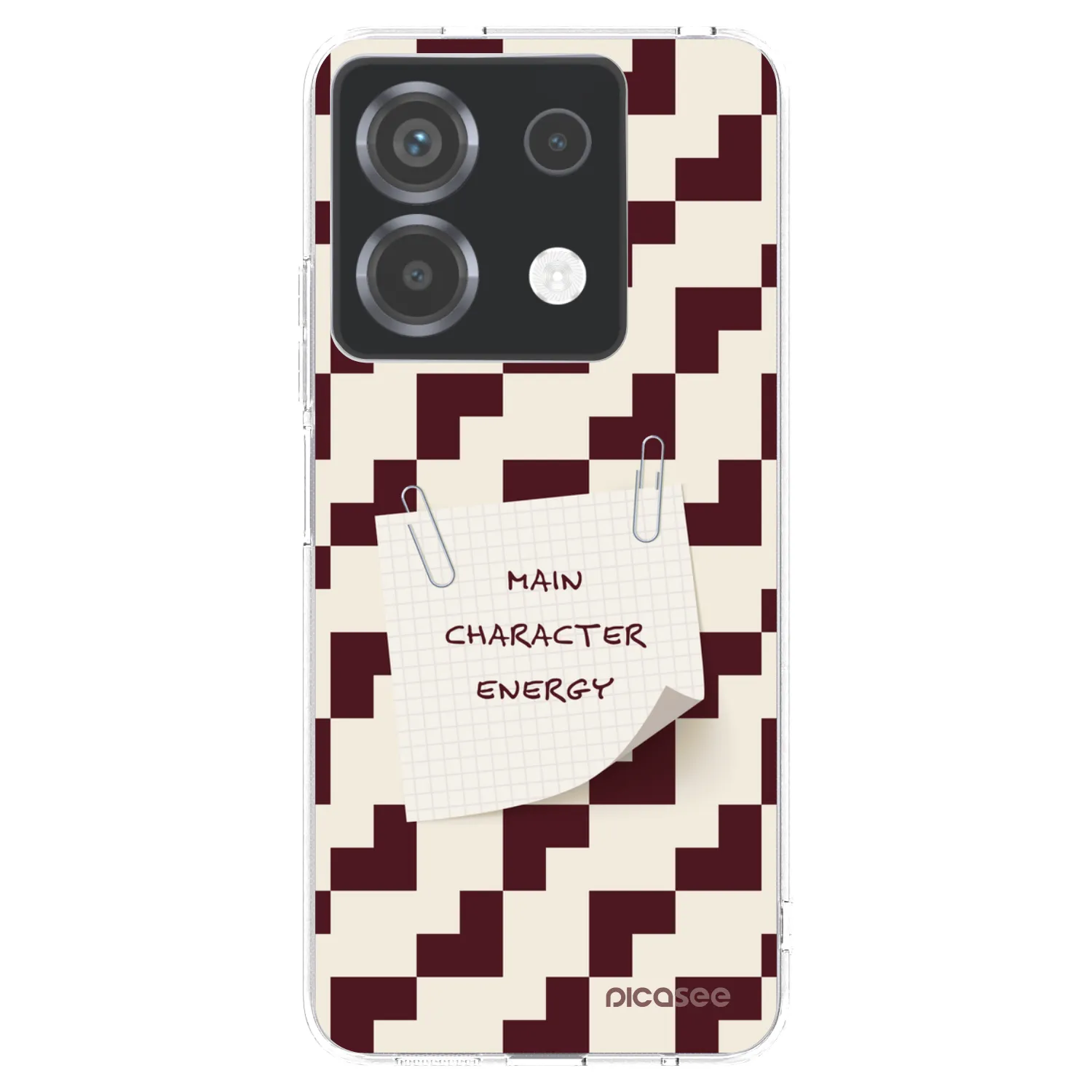 Picasee silikonowe przeźroczyste etui na Xiaomi Poco X6 - Lead Role