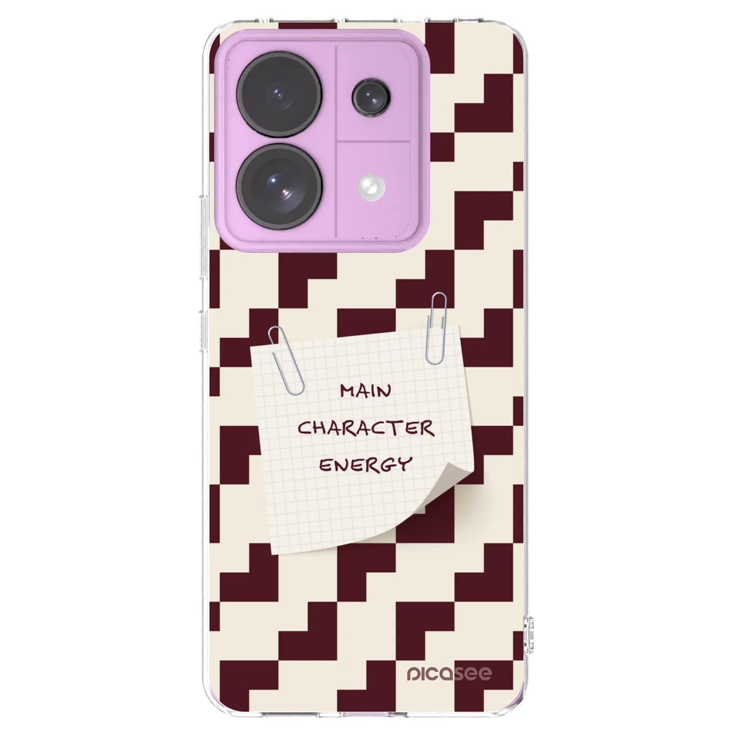Picasee silikonowe przeźroczyste etui na Xiaomi Redmi Note 13 Pro 5G - Lead Role