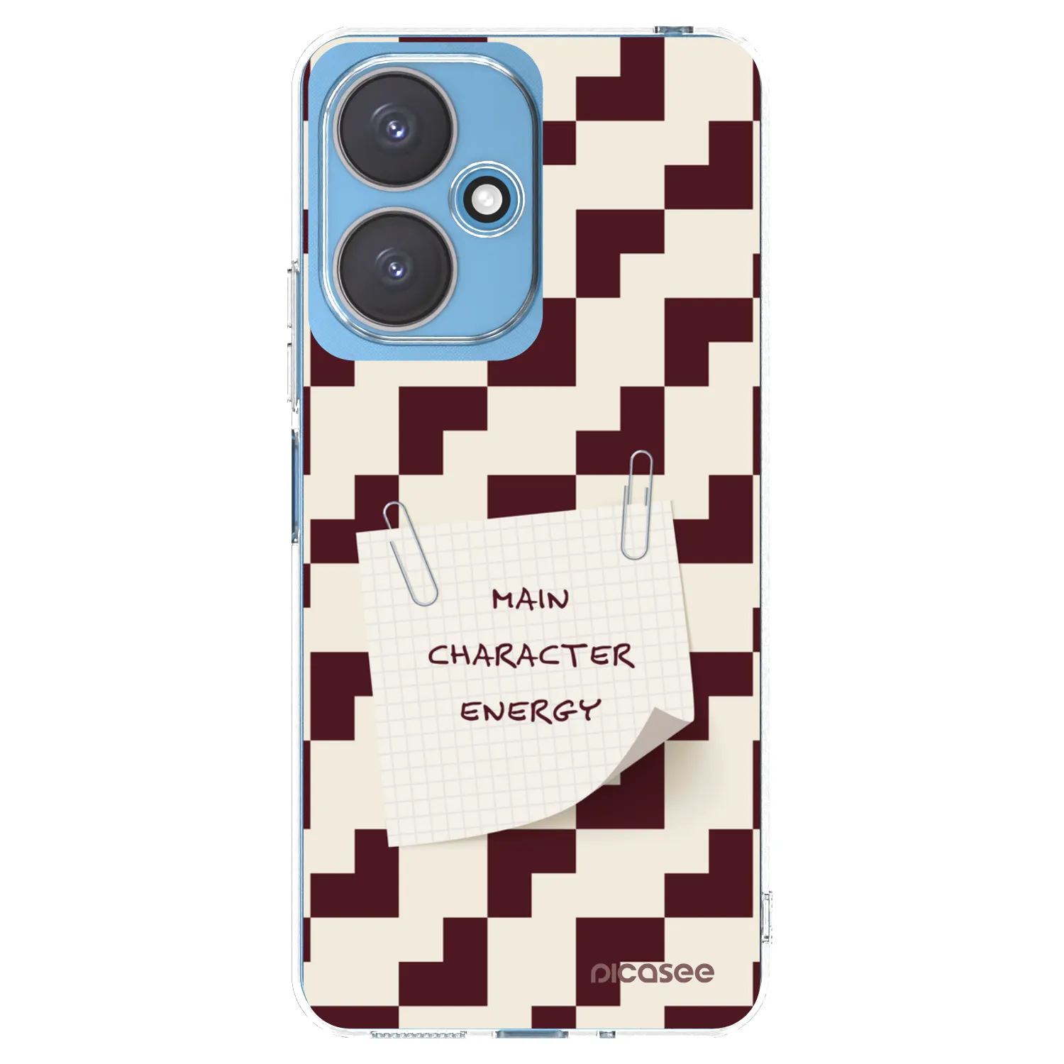 Picasee silikonowe przeźroczyste etui na Xiaomi Redmi 13C 5G - Lead Role