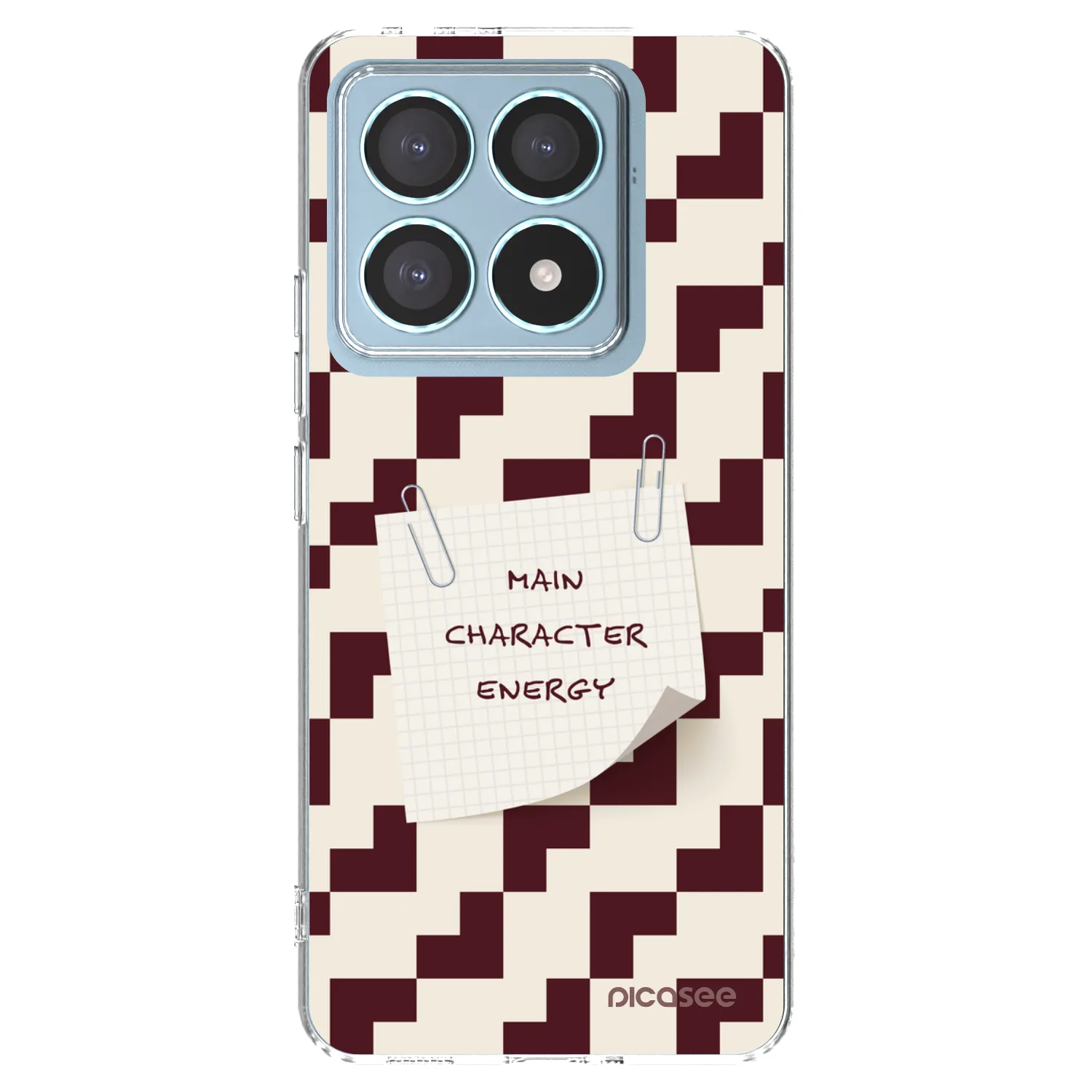 Picasee silikonowe przeźroczyste etui na Xiaomi 14T Pro - Lead Role