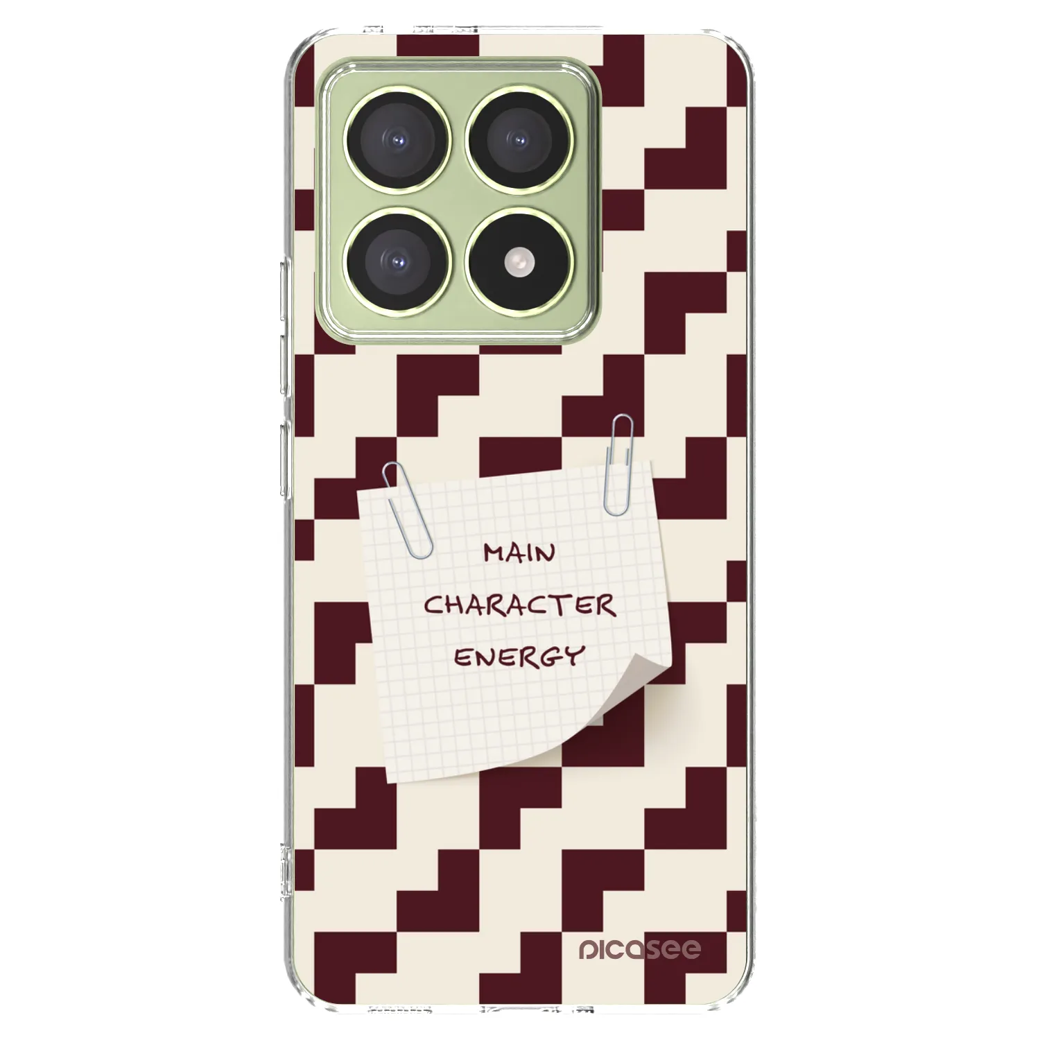 Picasee silikonowe przeźroczyste etui na Xiaomi 14T - Lead Role