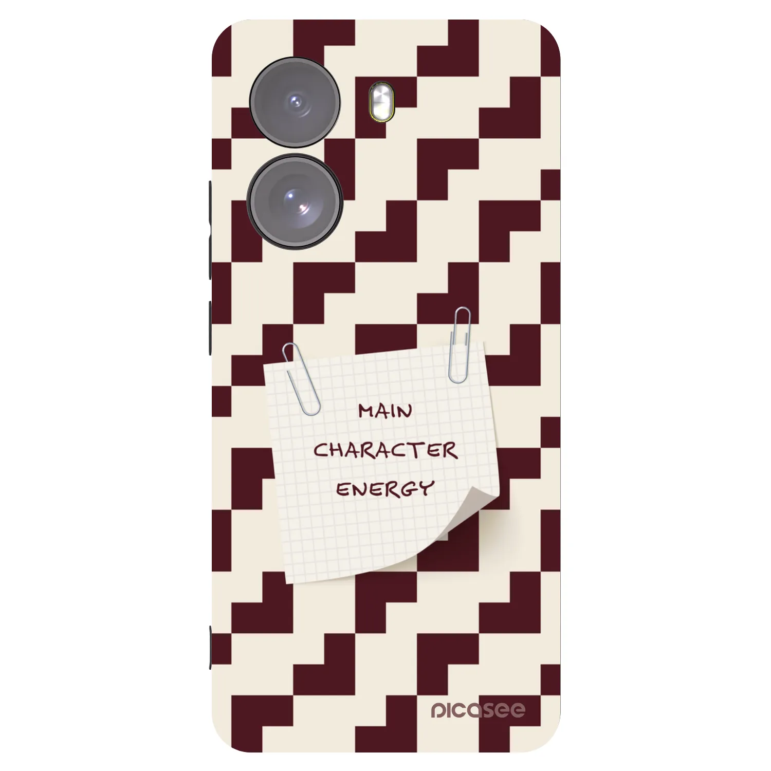 Picasee silikonowe czarne etui na Xiaomi Poco X7 - Lead Role