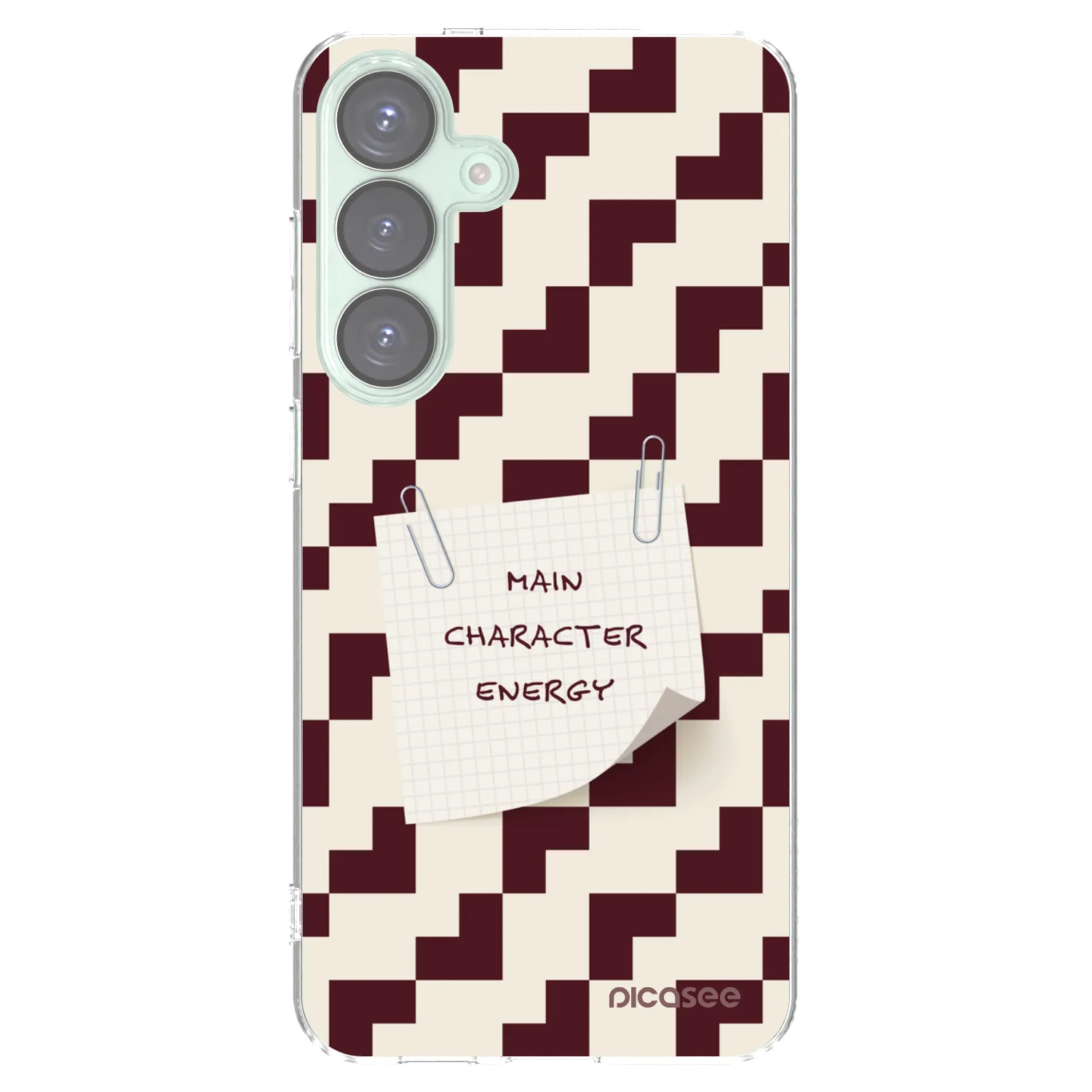 Picasee silikonowe przeźroczyste etui na Samsung Galaxy S25+ 5G - Lead Role