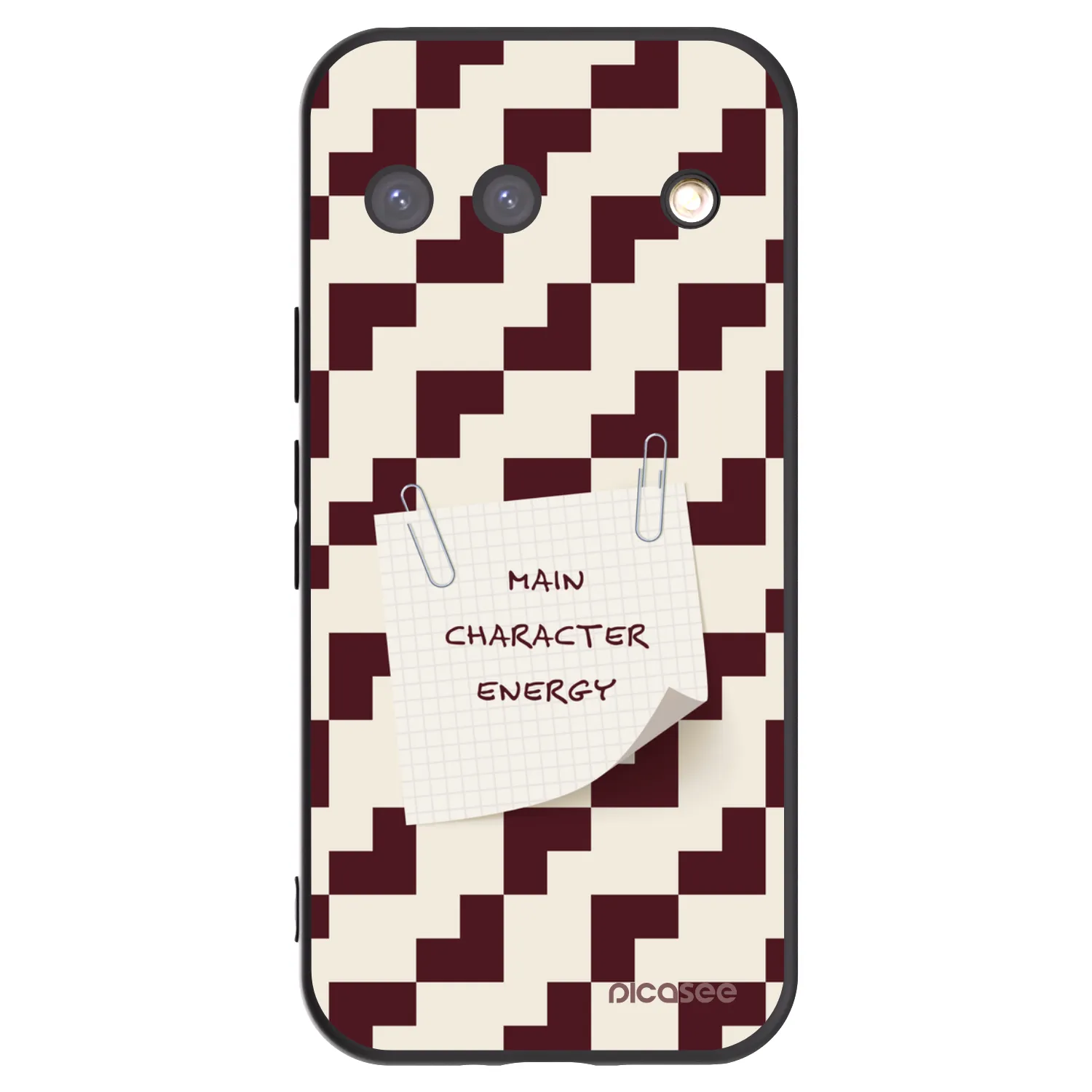 Picasee silikonowe czarne etui na Google Pixel 9 - Lead Role
