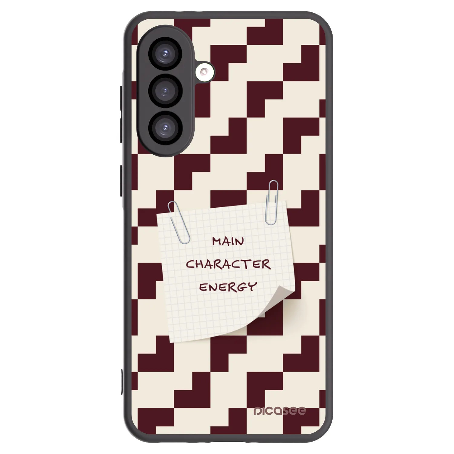 Picasee silikonowe czarne etui na Samsung Galaxy A26 5G A266B - Lead Role