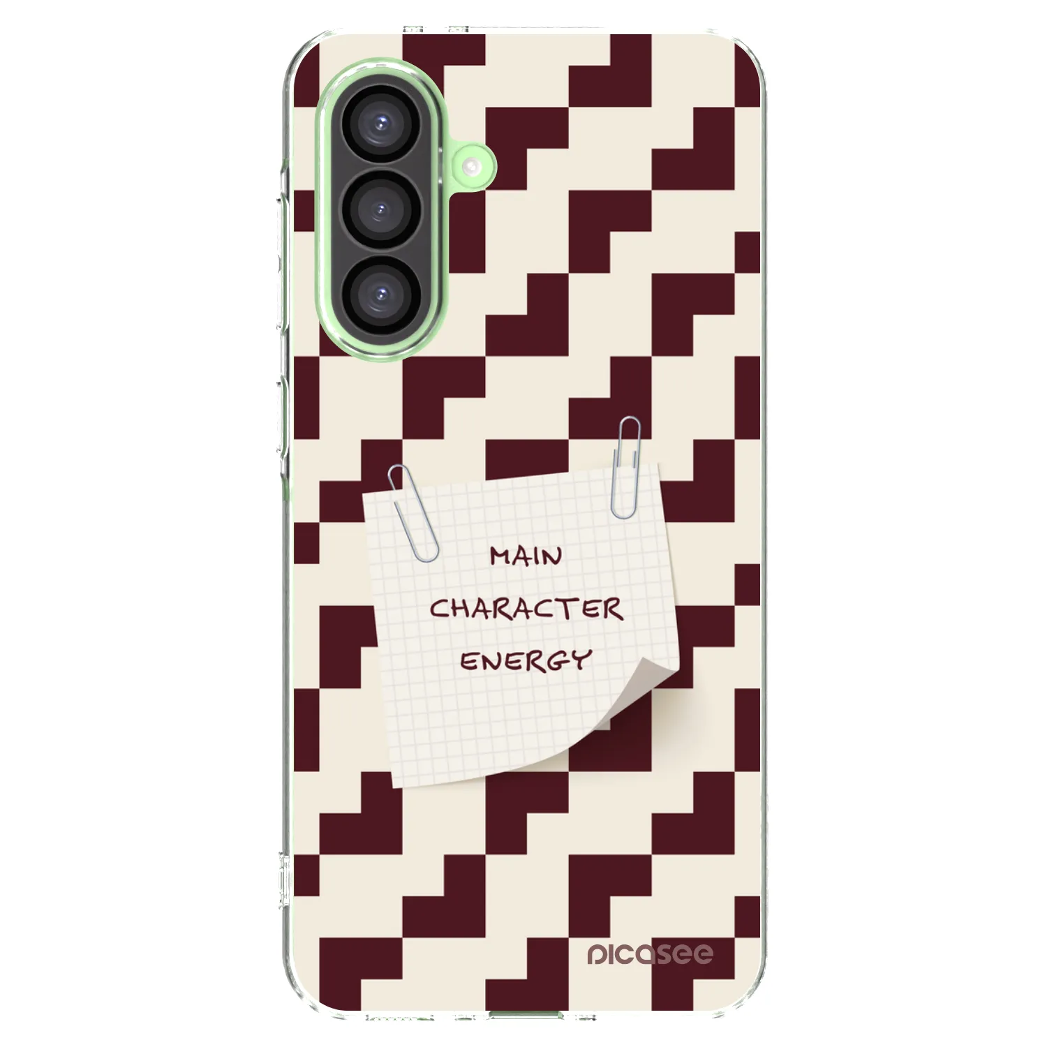 Picasee silikonowe przeźroczyste etui na Samsung Galaxy A26 5G A266B - Lead Role