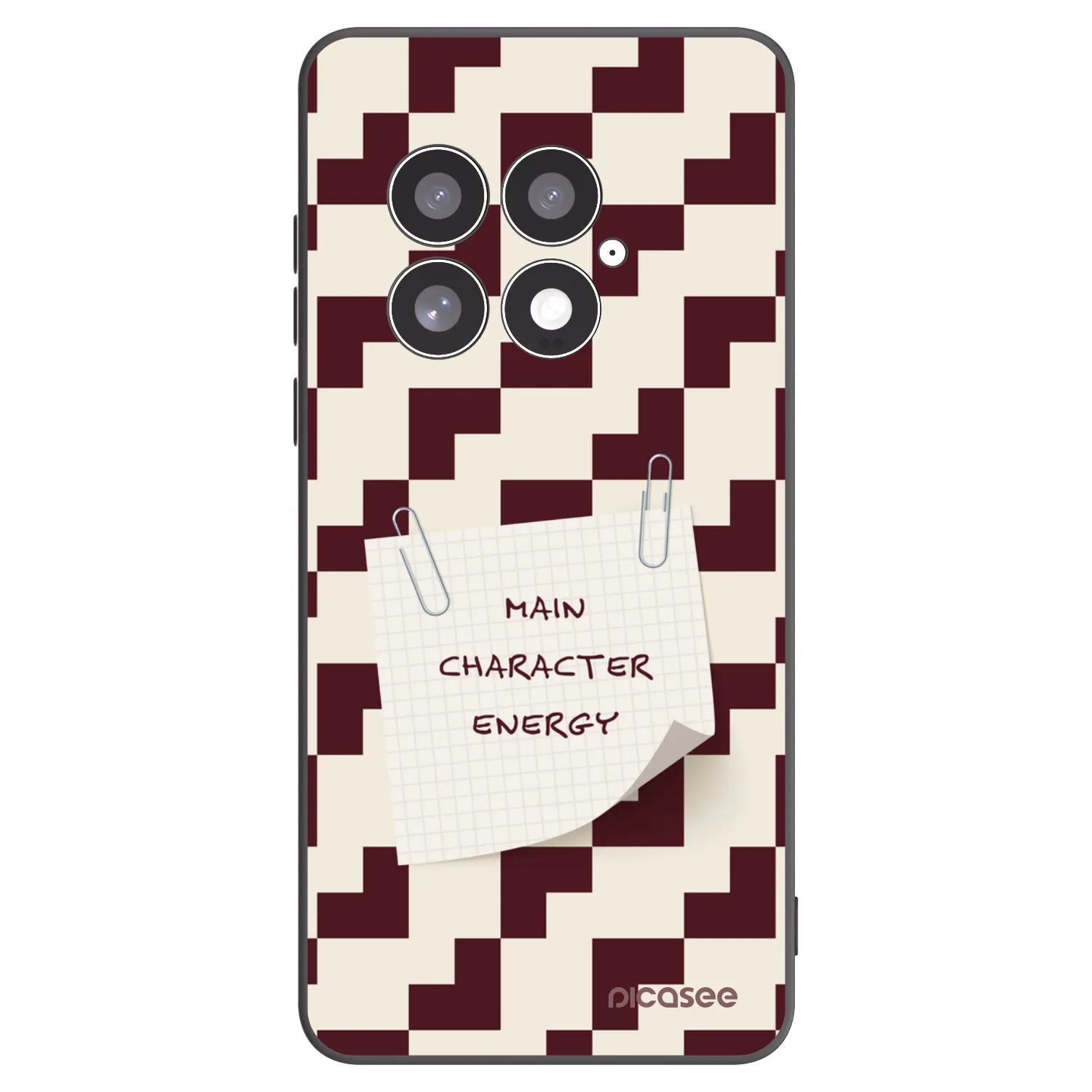 Picasee silikonowe czarne etui na OnePlus 13 5G - Lead Role