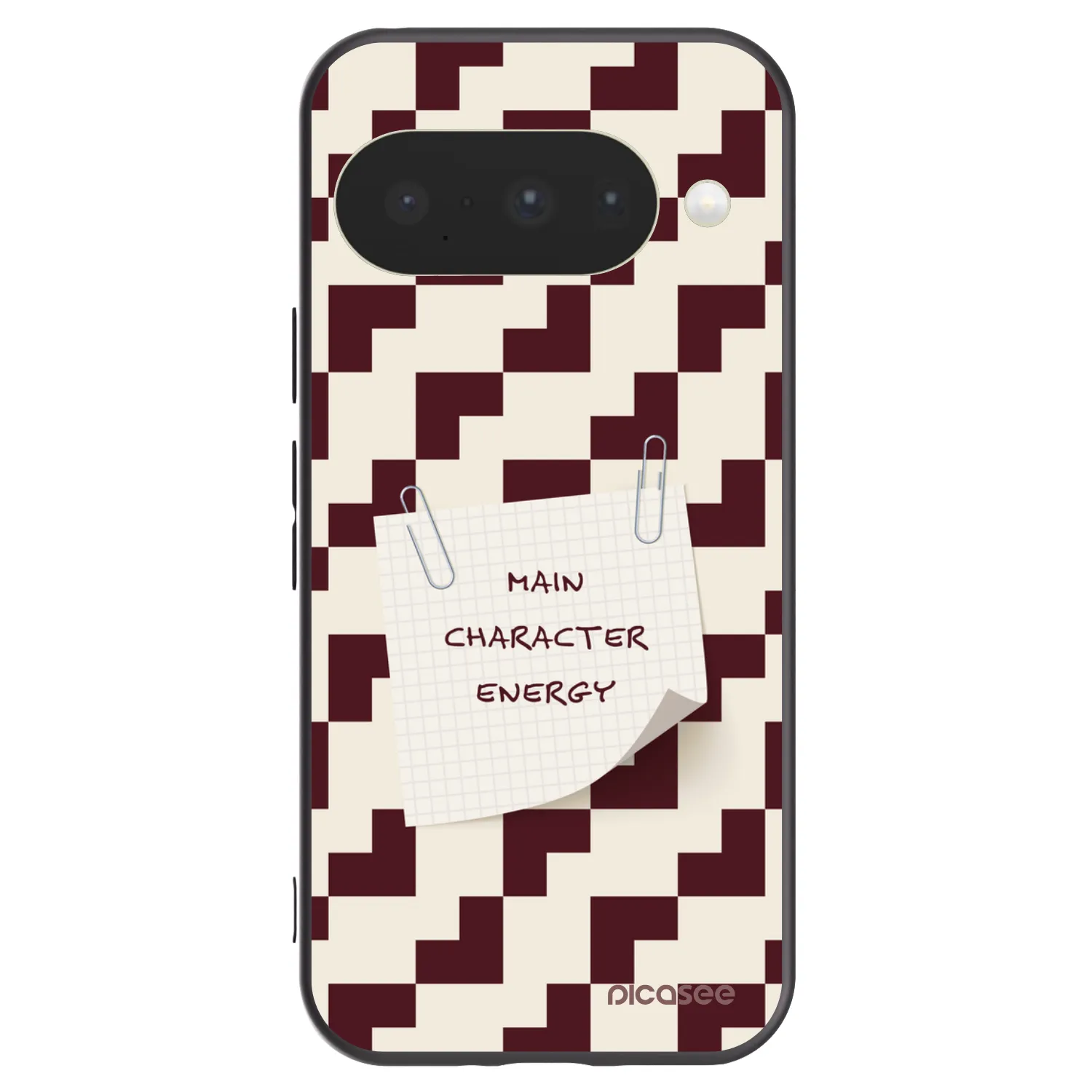 Picasee silikonowe czarne etui na Google Pixel 10 - Lead Role