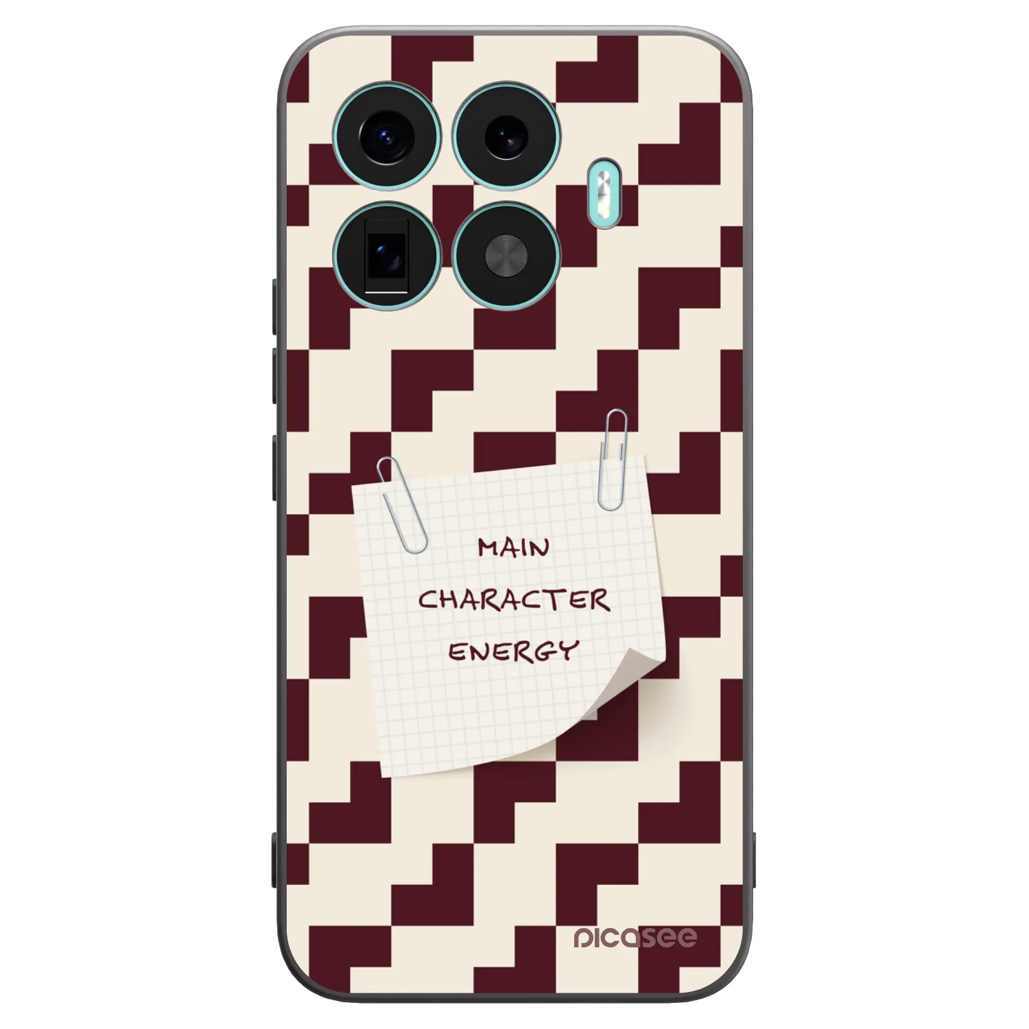 Picasee silikonowe czarne etui na Xiaomi 17T Pro - Lead Role