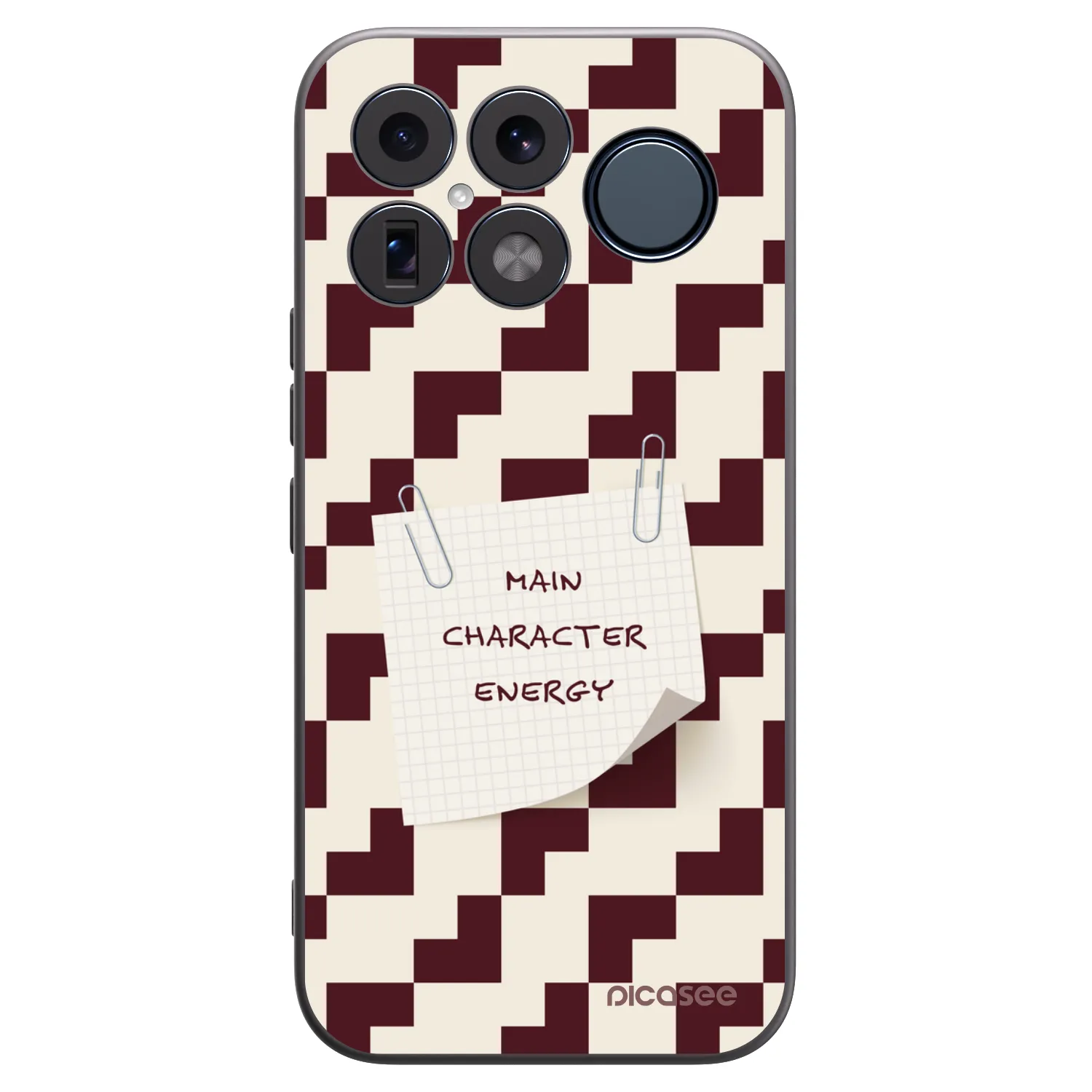 Picasee silikonowe czarne etui na Xiaomi Poco F8 Ultra - Lead Role