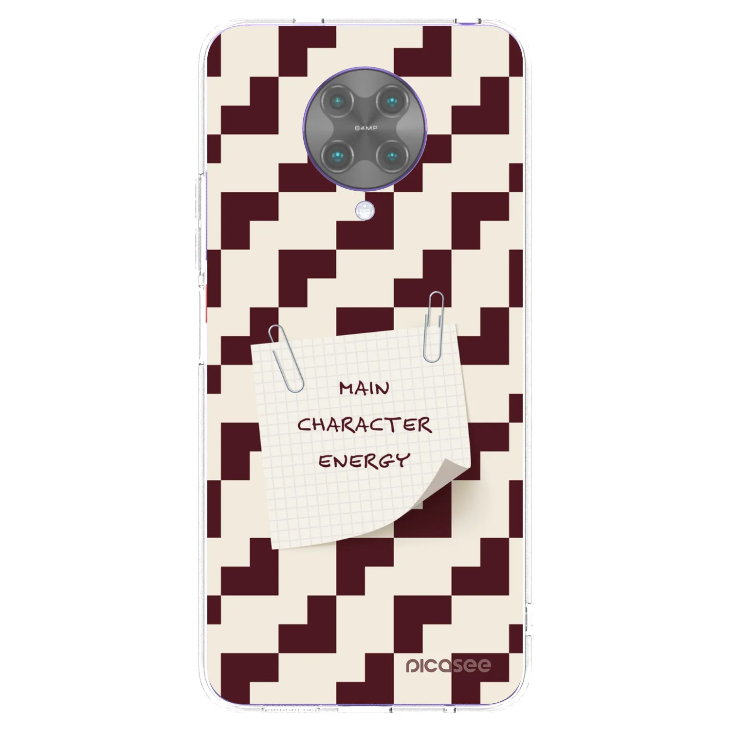 Picasee silikonowe przeźroczyste etui na Xiaomi Poco F2 Pro - Lead Role