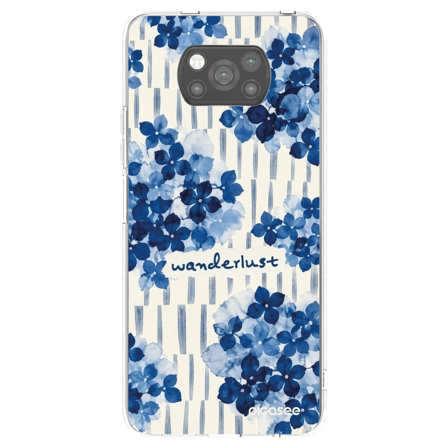 Picasee silikonowe czarne etui na Xiaomi Poco X3 - Azorea