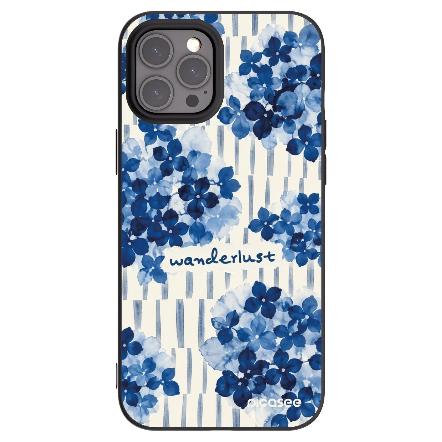 Picasee silikonowe czarne etui na Apple iPhone 12 Pro Max - Azorea