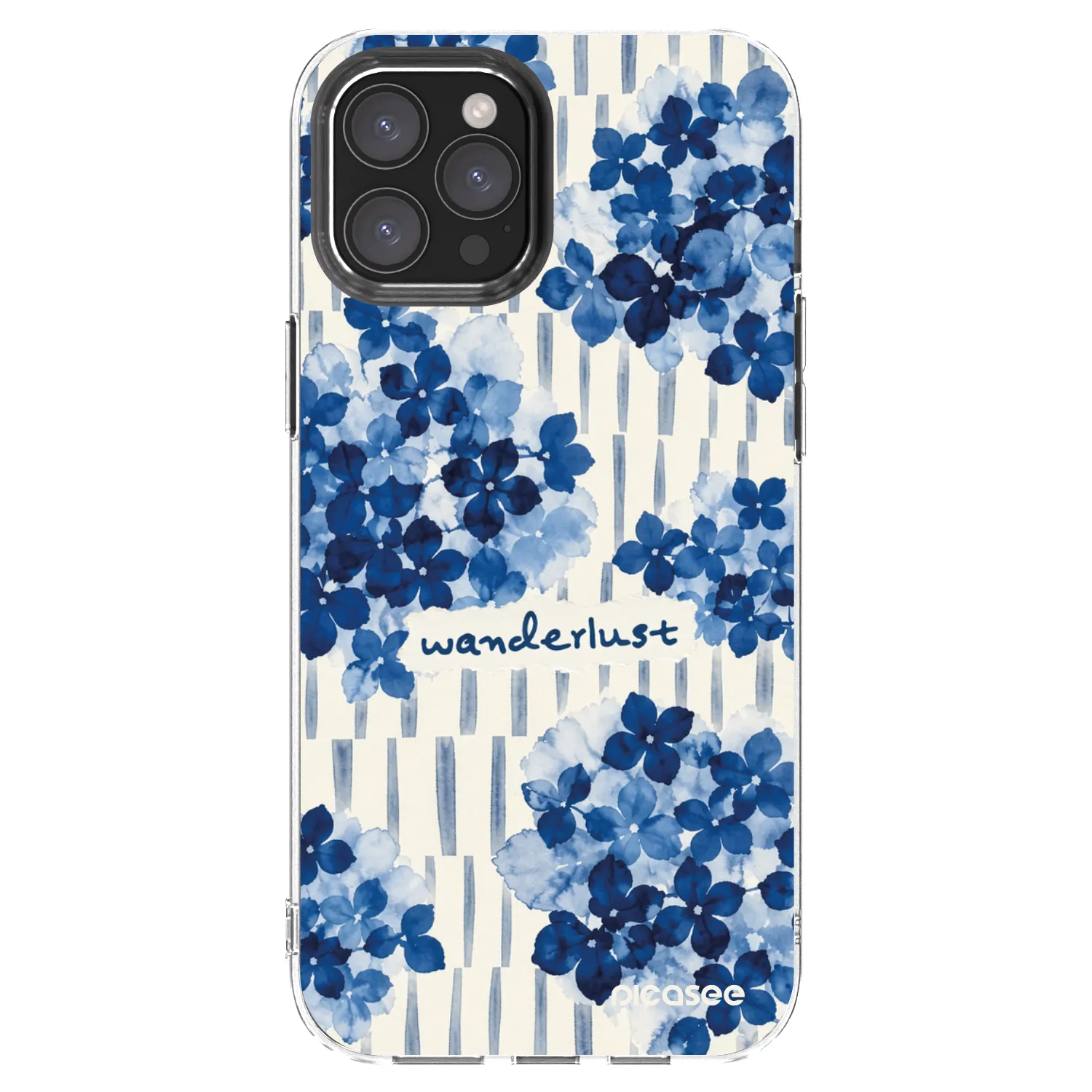 Picasee silikonowe przeźroczyste etui na Apple iPhone 12 Pro Max - Azorea