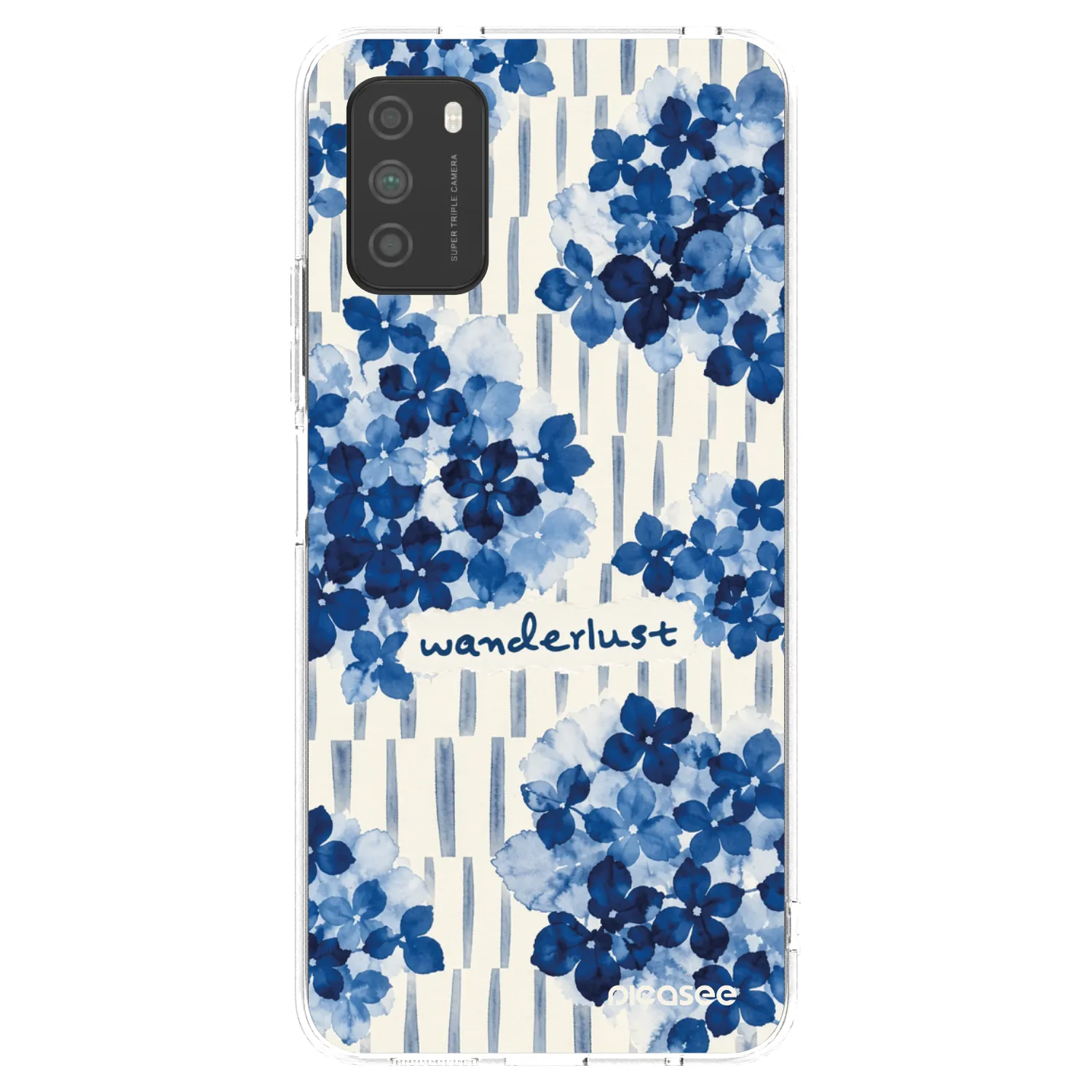 Picasee silikonowe przeźroczyste etui na Xiaomi Poco M3 - Azorea
