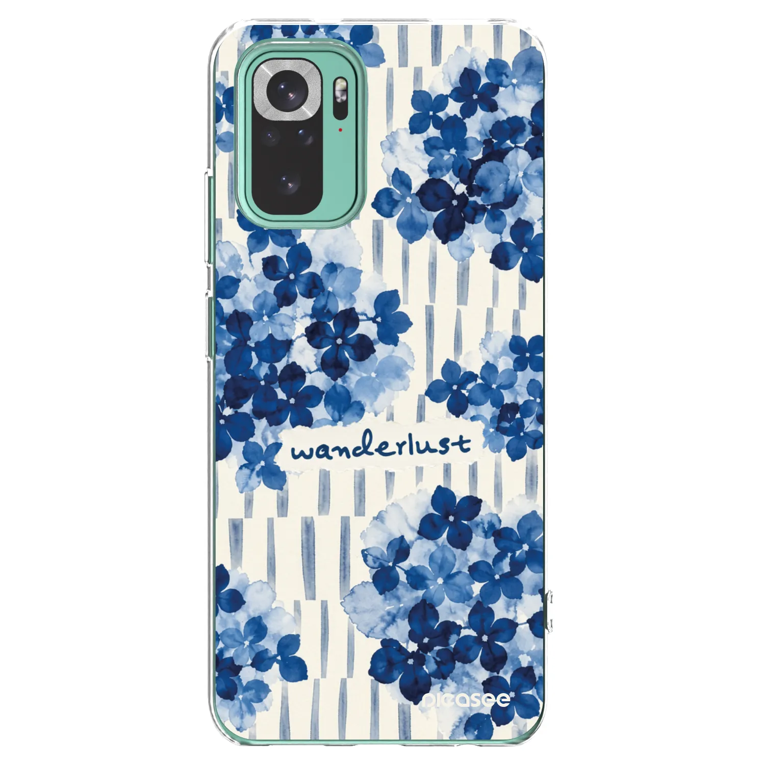Picasee silikonowe przeźroczyste etui na Xiaomi Redmi Note 10 Pro - Azorea