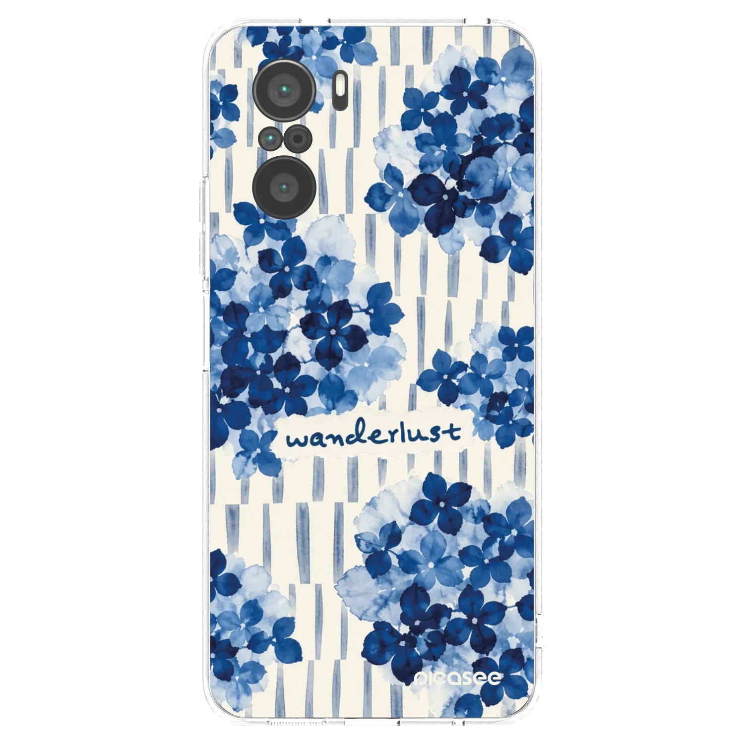 Picasee silikonowe przeźroczyste etui na Xiaomi Poco F3 - Azorea