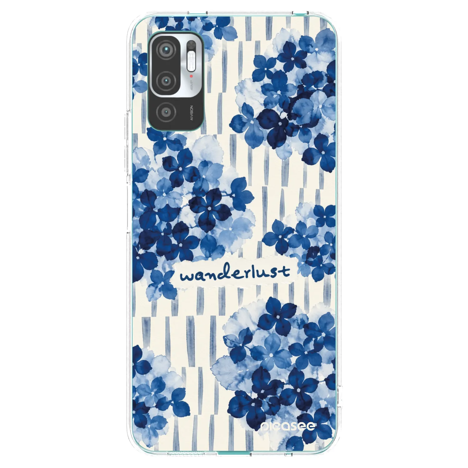 Picasee silikonowe przeźroczyste etui na Xiaomi Redmi Note 10 5G - Azorea