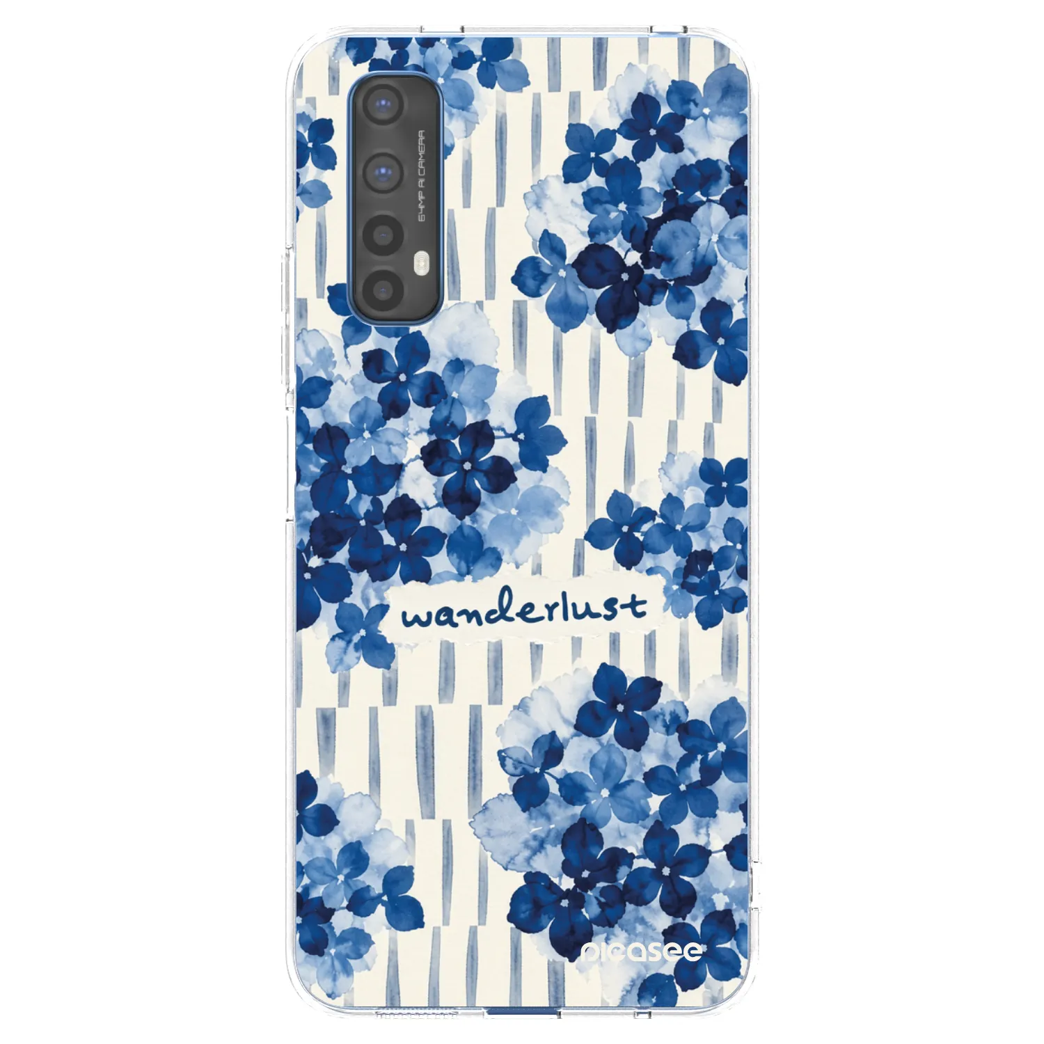 Picasee silikonowe przeźroczyste etui na Realme 7 - Azorea