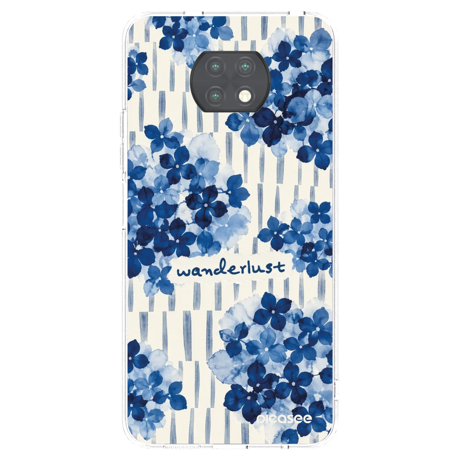 Picasee silikonowe przeźroczyste etui na Xiaomi Redmi Note 9T - Azorea