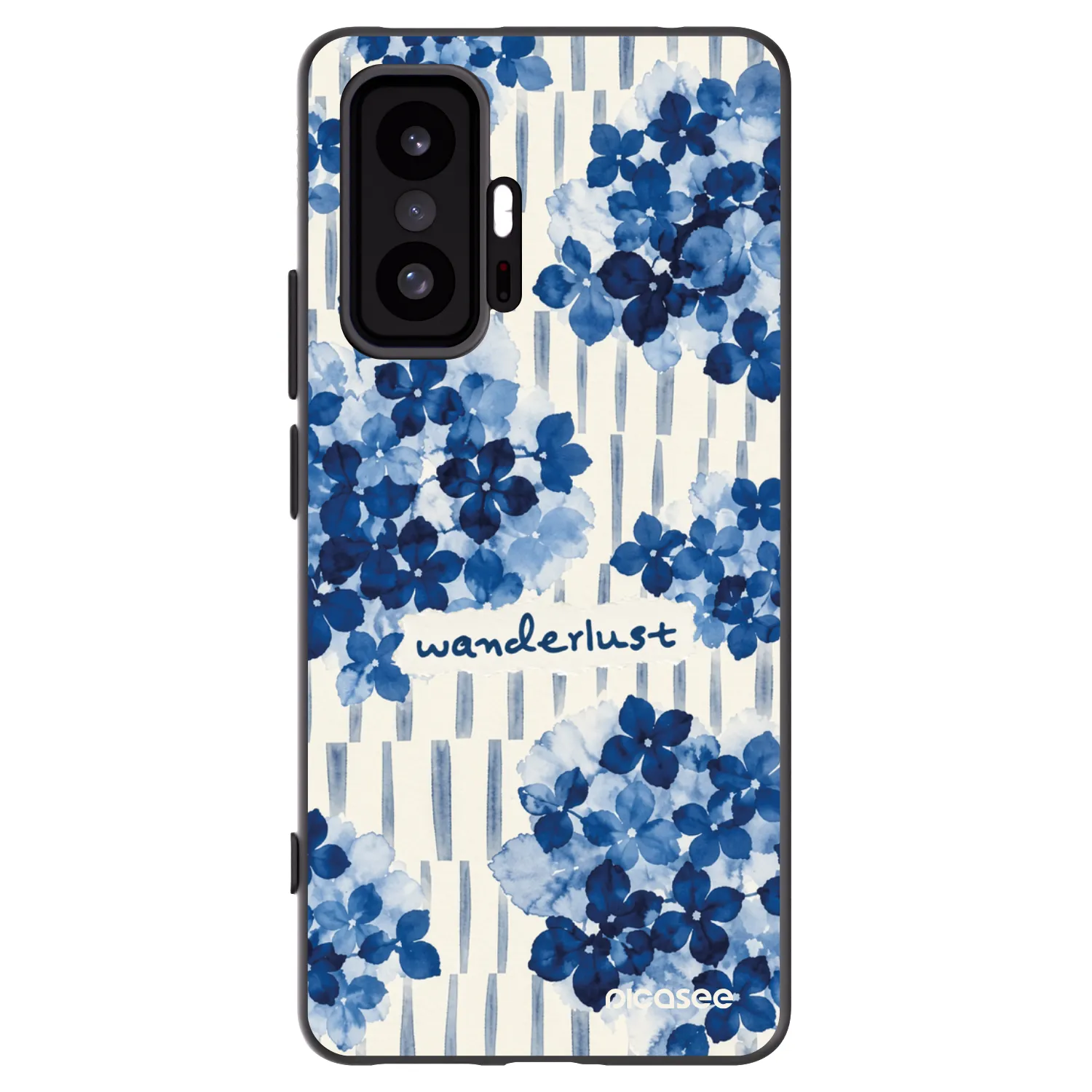 Picasee silikonowe czarne etui na Xiaomi 11T - Azorea