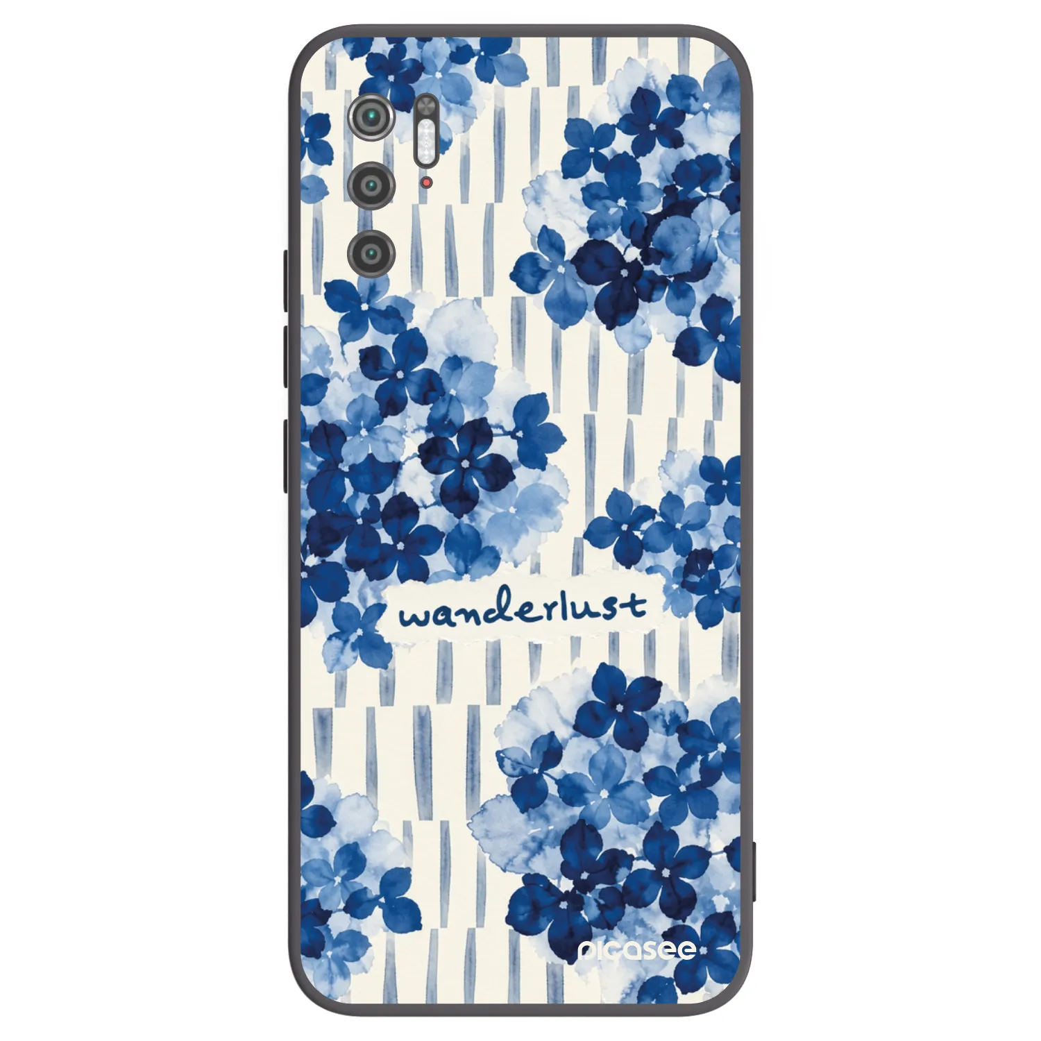 Picasee silikonowe czarne etui na Xiaomi Poco M3 Pro 5G - Azorea