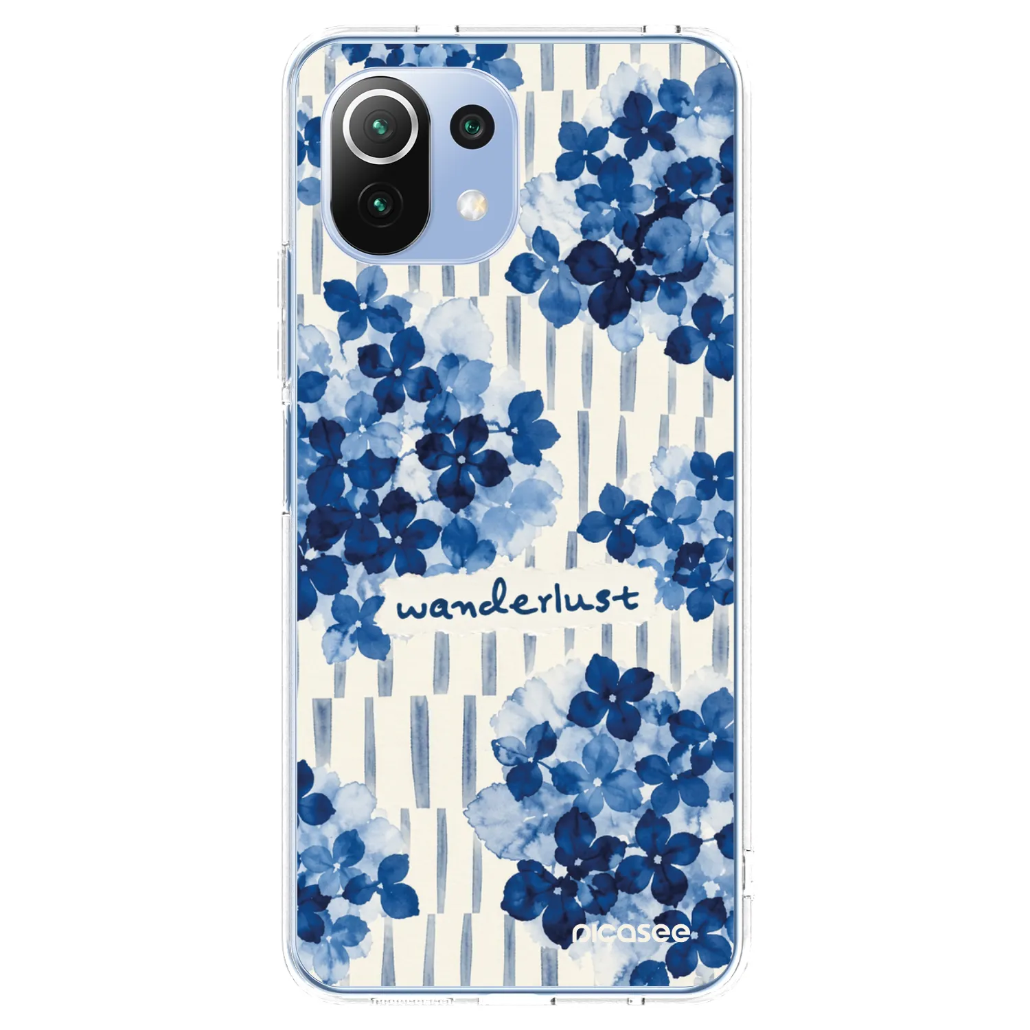 Picasee silikonowe przeźroczyste etui na Xiaomi 11 Lite 5G NE - Azorea
