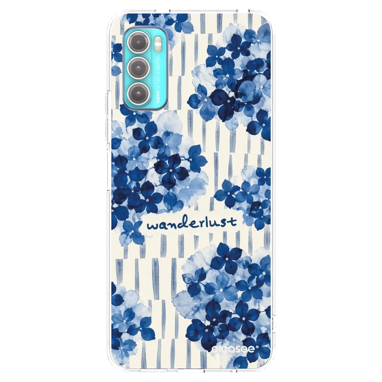 Picasee silikonowe przeźroczyste etui na Motorola Moto G60 - Azorea