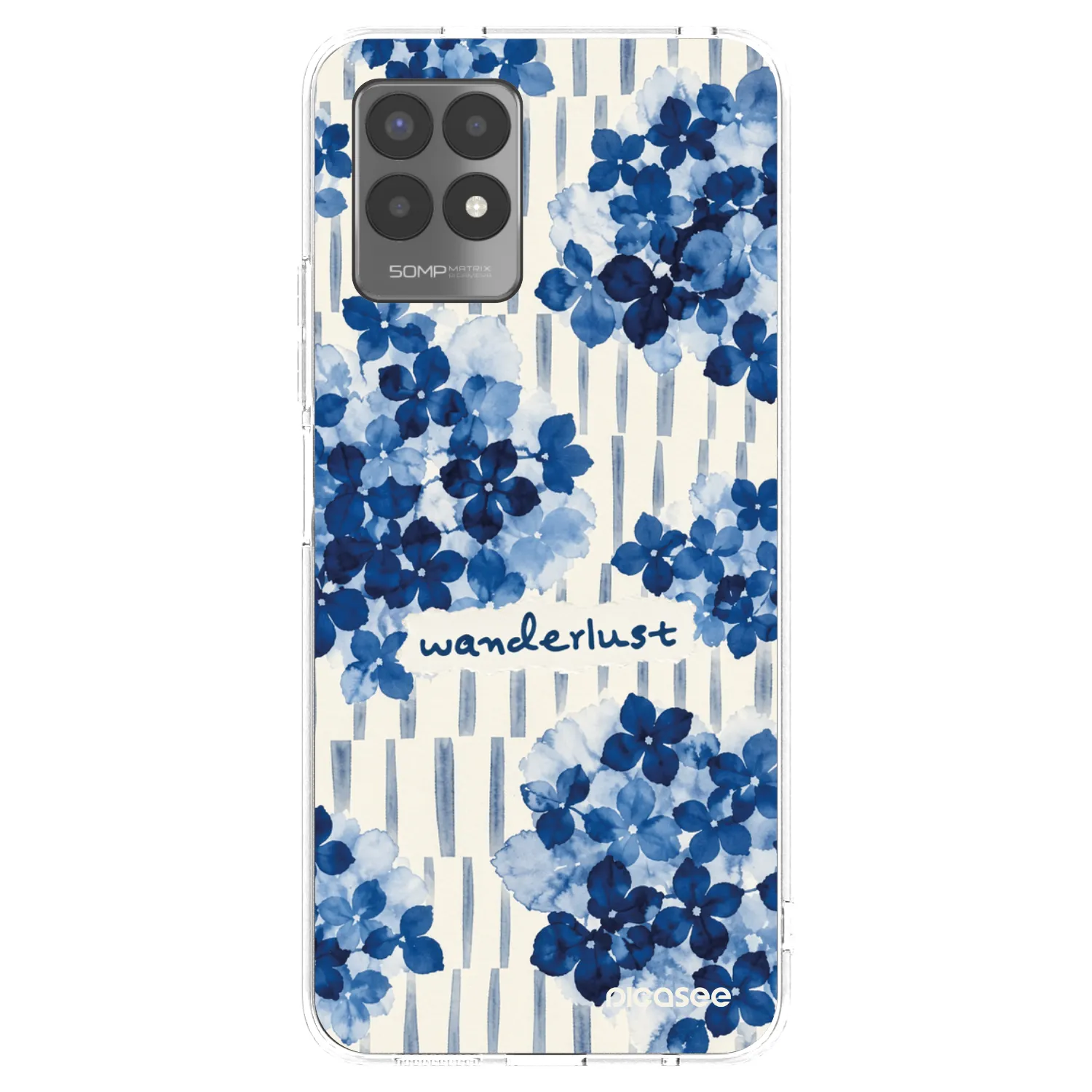 Picasee silikonowe przeźroczyste etui na Realme 8i - Azorea