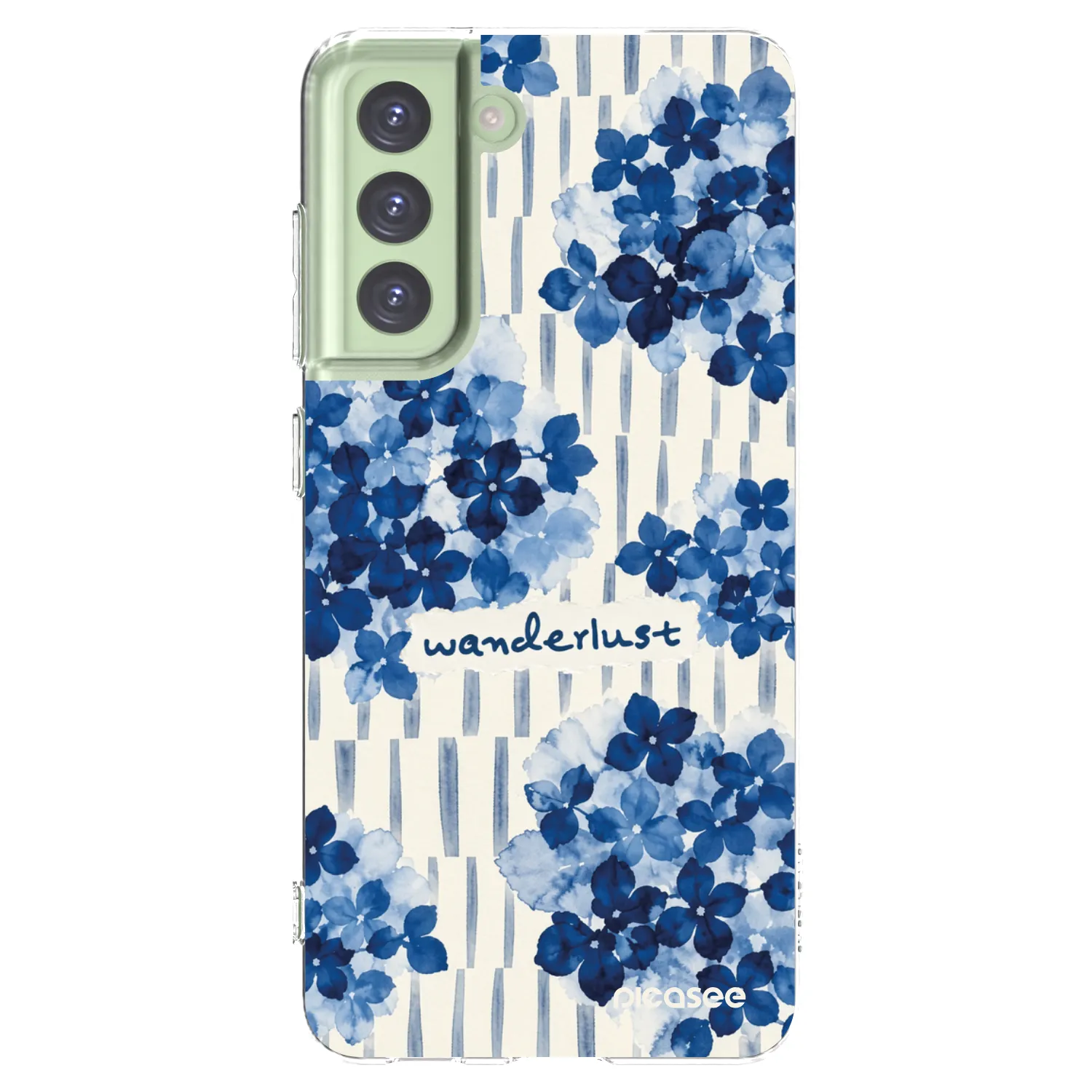 Picasee silikonowe przeźroczyste etui na Samsung Galaxy S21 FE 5G - Azorea