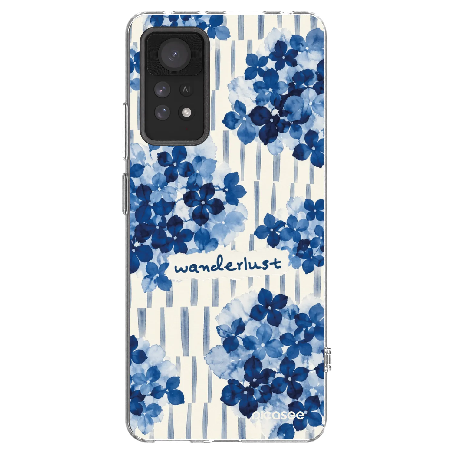 Picasee silikonowe przeźroczyste etui na Xiaomi Redmi Note 11 Pro - Azorea