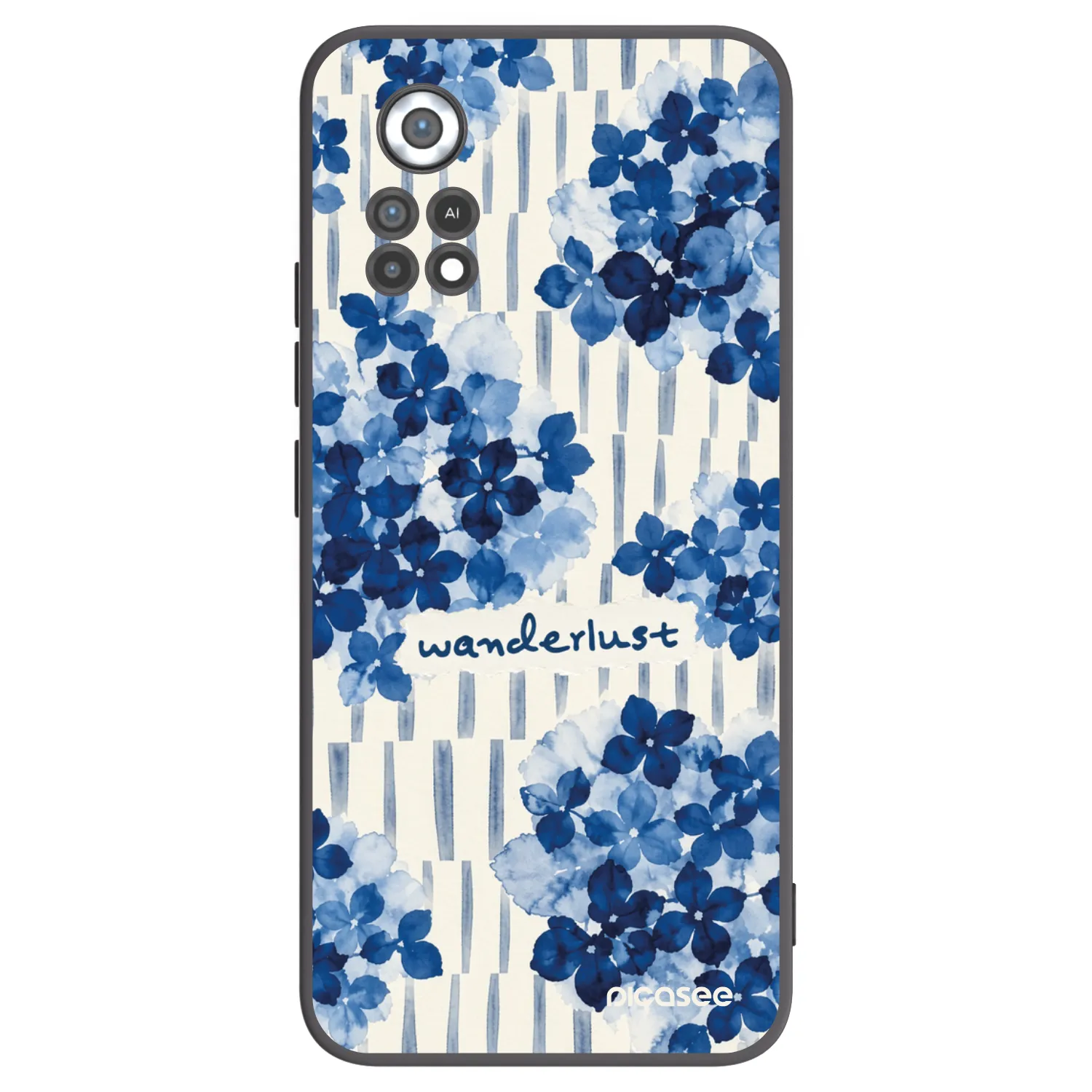Picasee silikonowe czarne etui na Xiaomi Poco X4 Pro 5G - Azorea