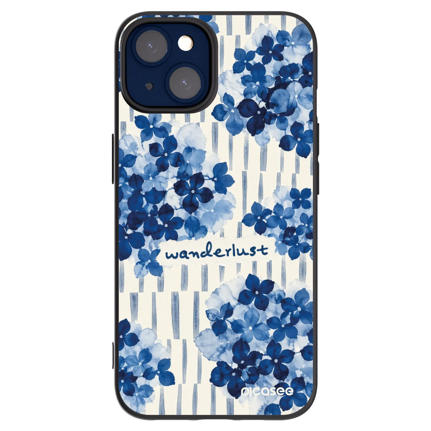Picasee silikonowe czarne etui na Apple iPhone 14 - Azorea