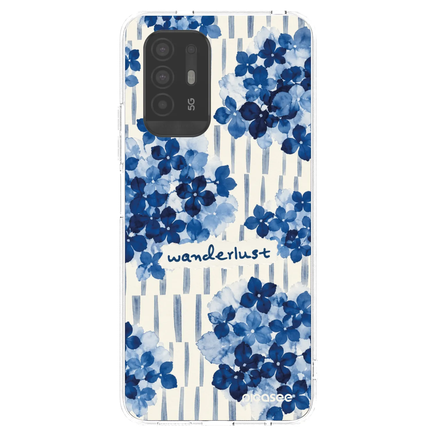 Picasee silikonowe przeźroczyste etui na OPPO A94 5G - Azorea