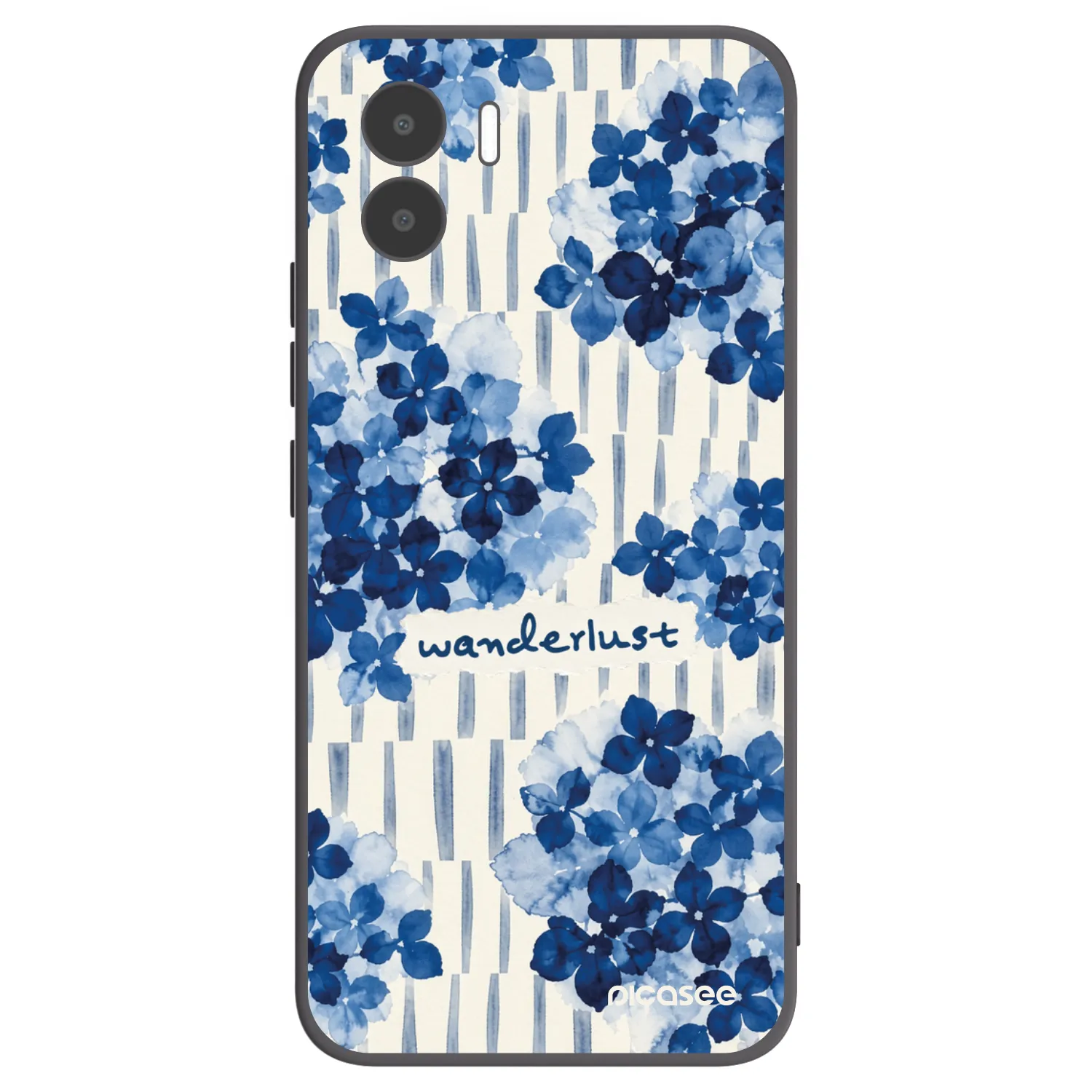 Picasee silikonowe czarne etui na Xiaomi Redmi A1 - Azorea