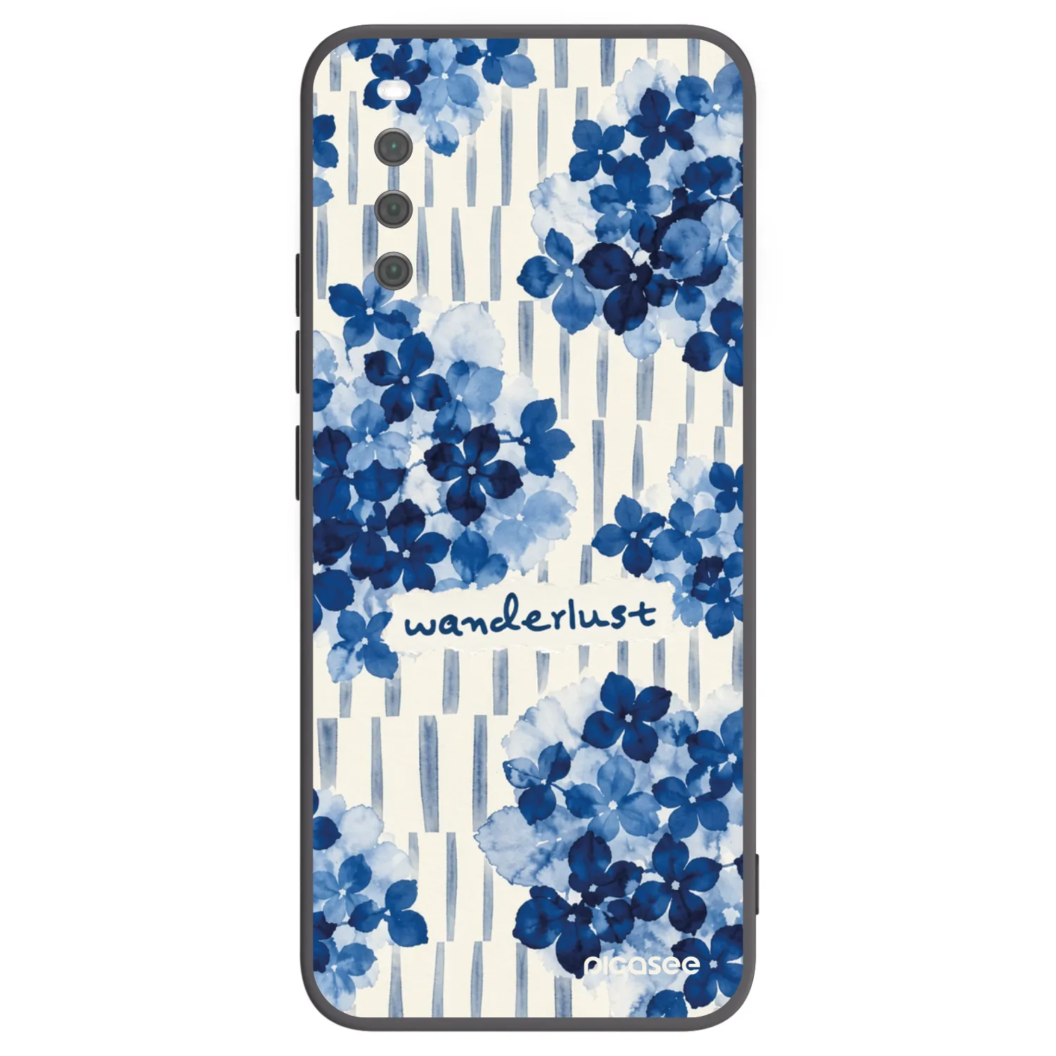 Picasee silikonowe czarne etui na Sony Xperia 10 III - Azorea