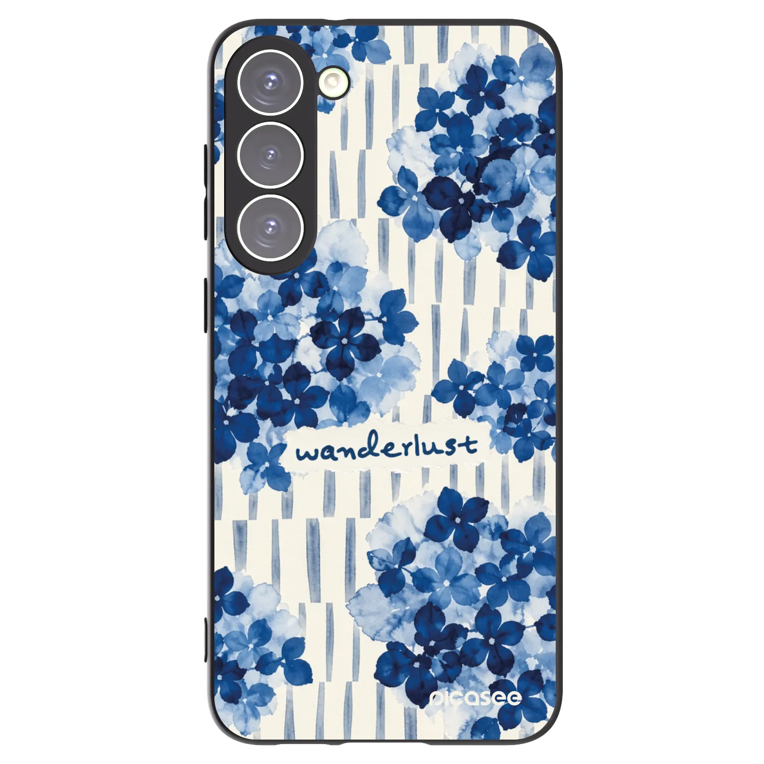 Picasee silikonowe czarne etui na Samsung Galaxy S23+ 5G - Azorea