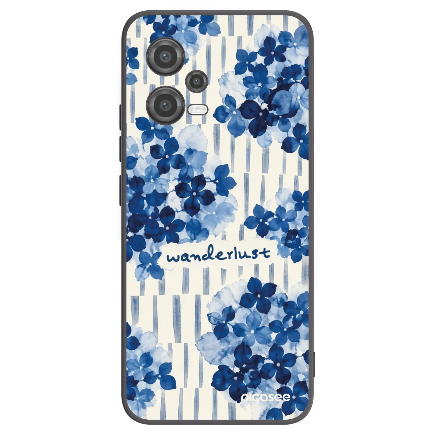 Picasee silikonowe czarne etui na Xiaomi Poco X5 - Azorea