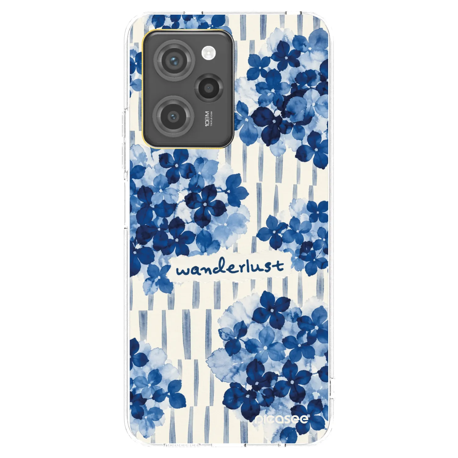Picasee silikonowe przeźroczyste etui na Xiaomi Poco X5 Pro - Azorea