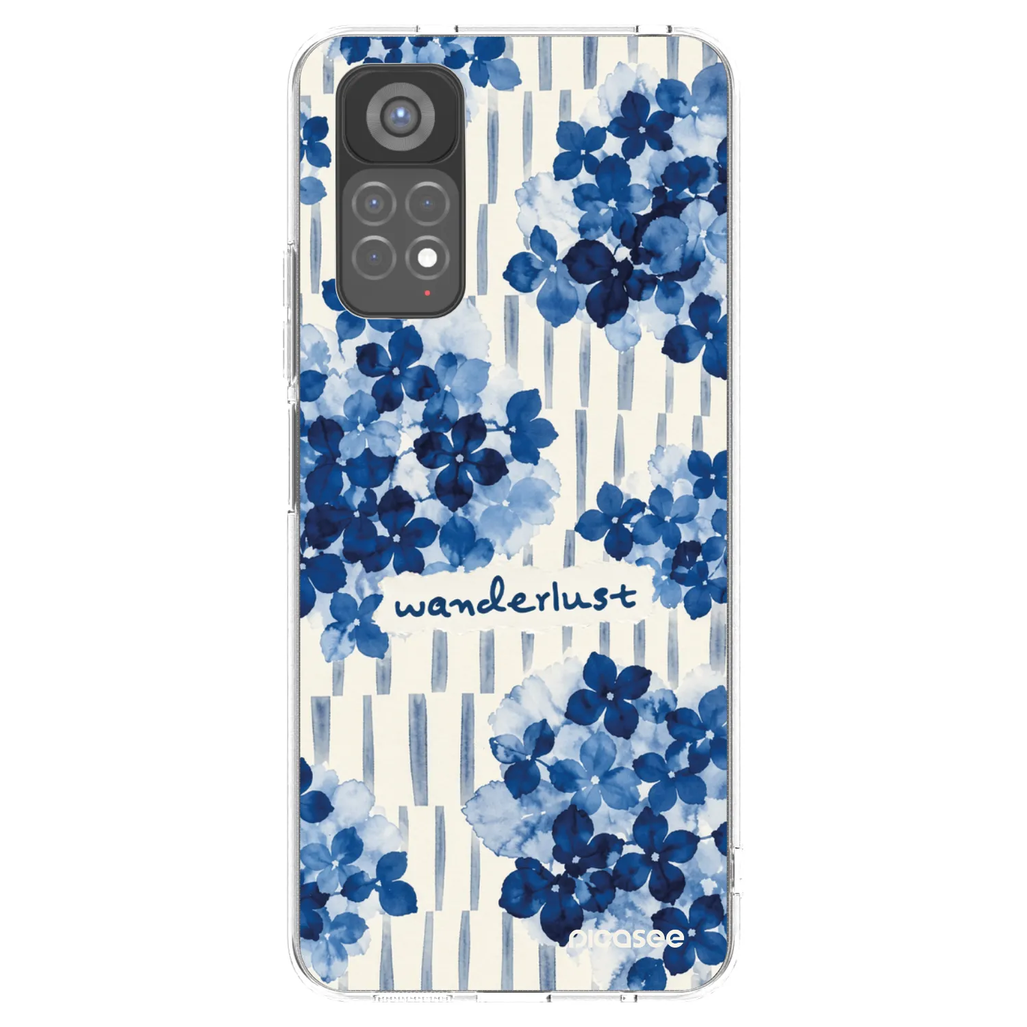 Picasee silikonowe przeźroczyste etui na Xiaomi Redmi Note 11S 5G - Azorea
