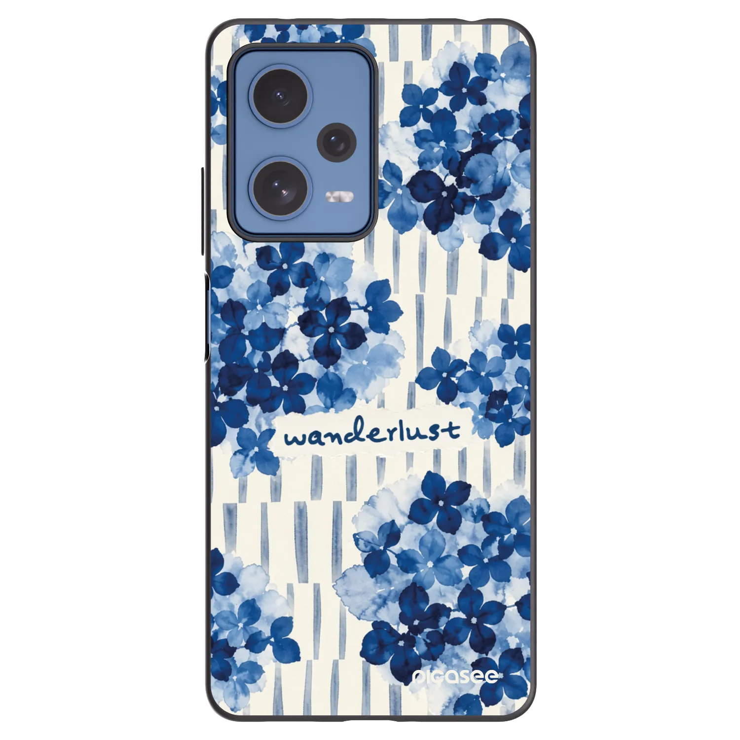 Picasee silikonowe czarne etui na Xiaomi Redmi Note 12 Pro 5G - Azorea