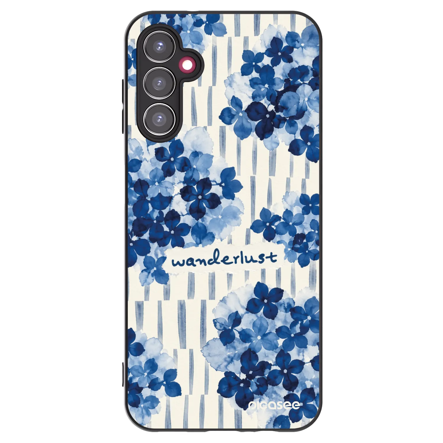 Picasee silikonowe czarne etui na Samsung Galaxy A14 5G A146P - Azorea