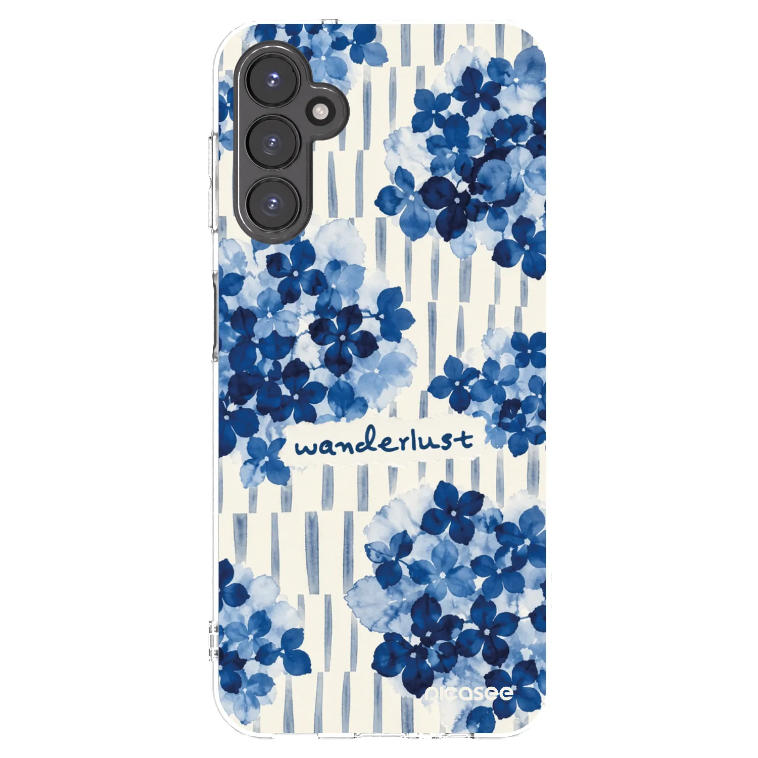 Picasee silikonowe przeźroczyste etui na Samsung Galaxy A14 5G A146P - Azorea