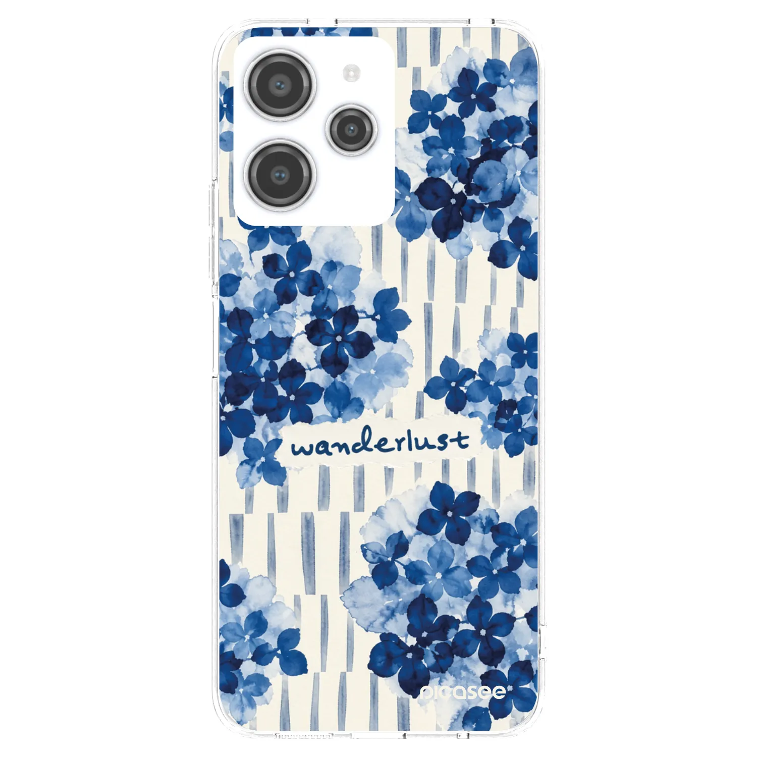 Picasee silikonowe przeźroczyste etui na Xiaomi Redmi 12 4G - Azorea