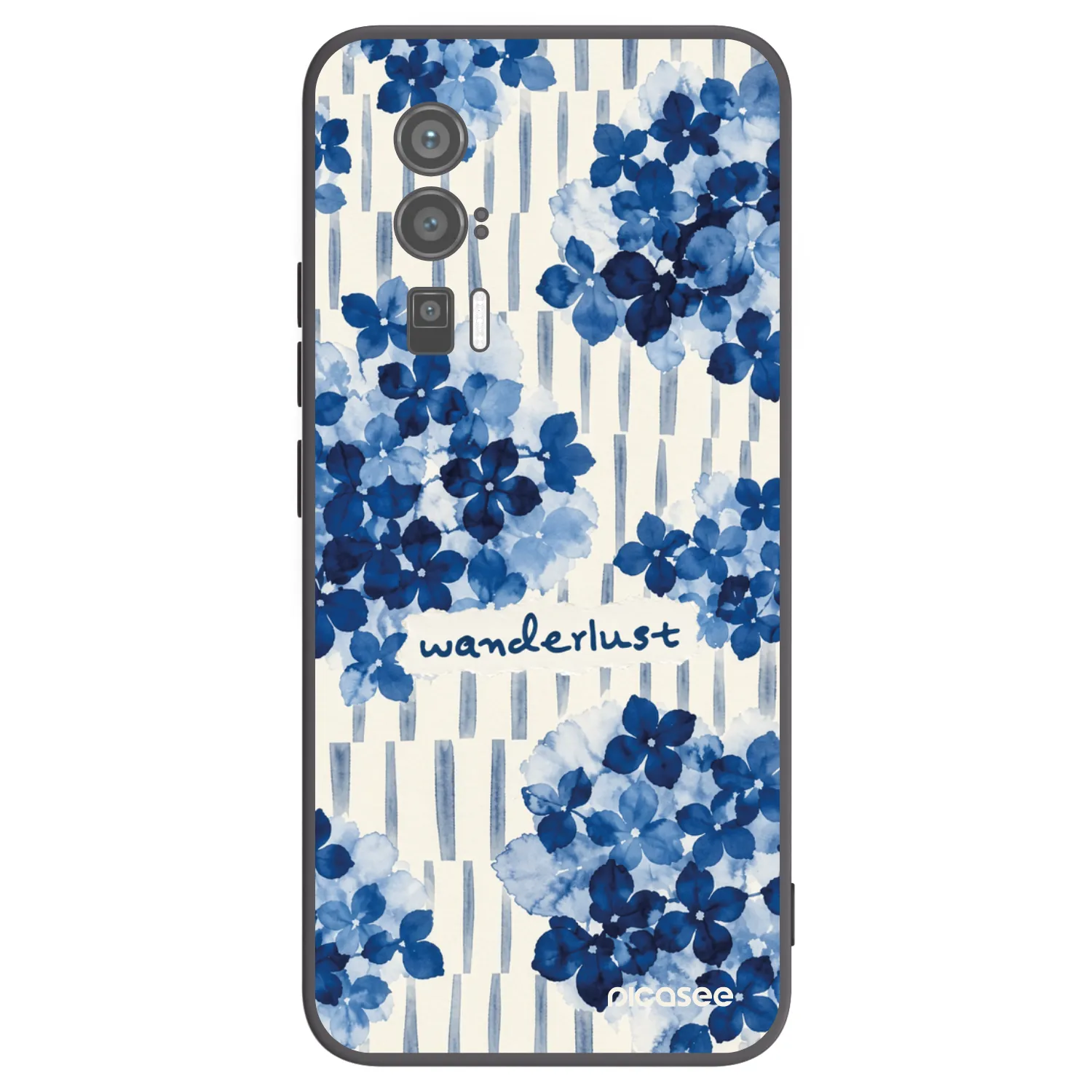 Picasee silikonowe czarne etui na Xiaomi Poco F5 Pro 5G - Azorea