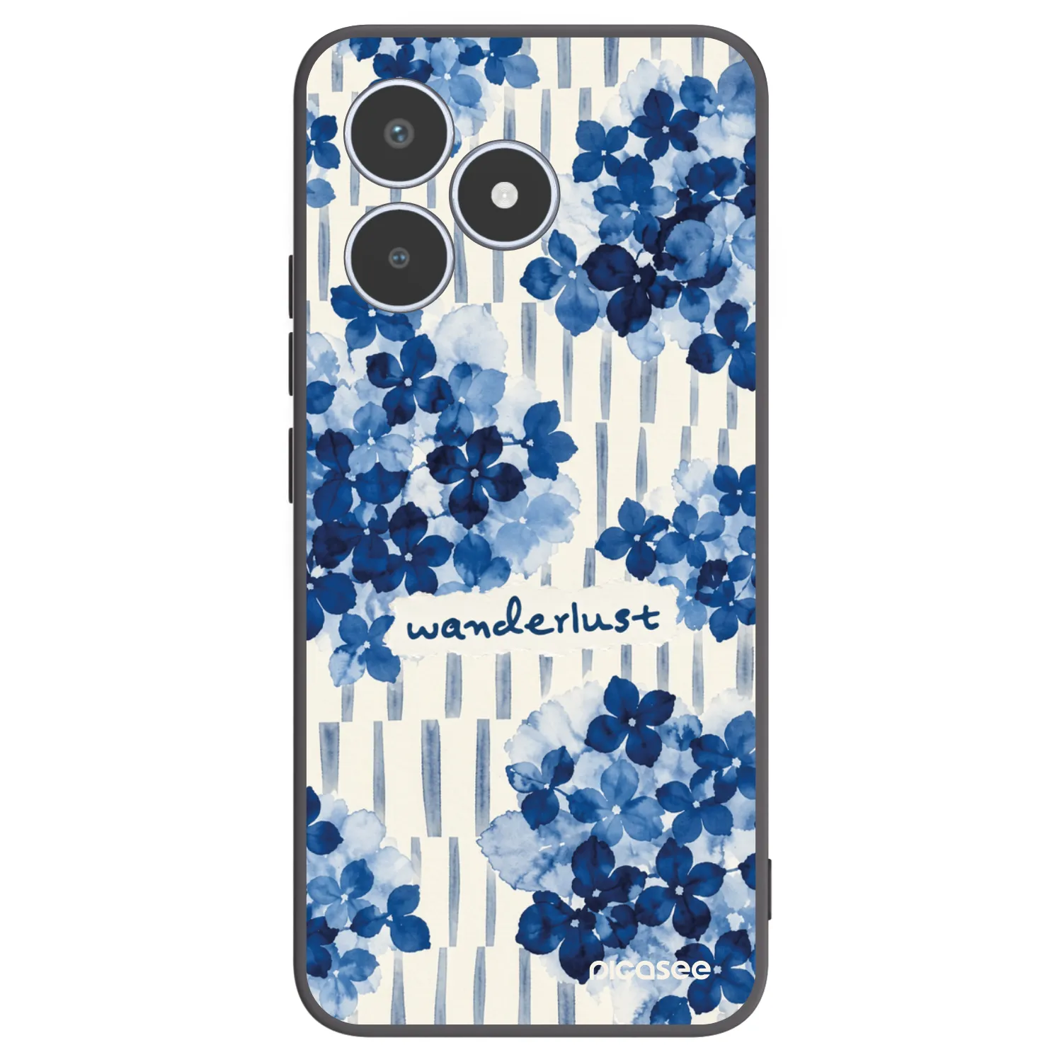 Picasee silikonowe czarne etui na Realme C53 - Azorea